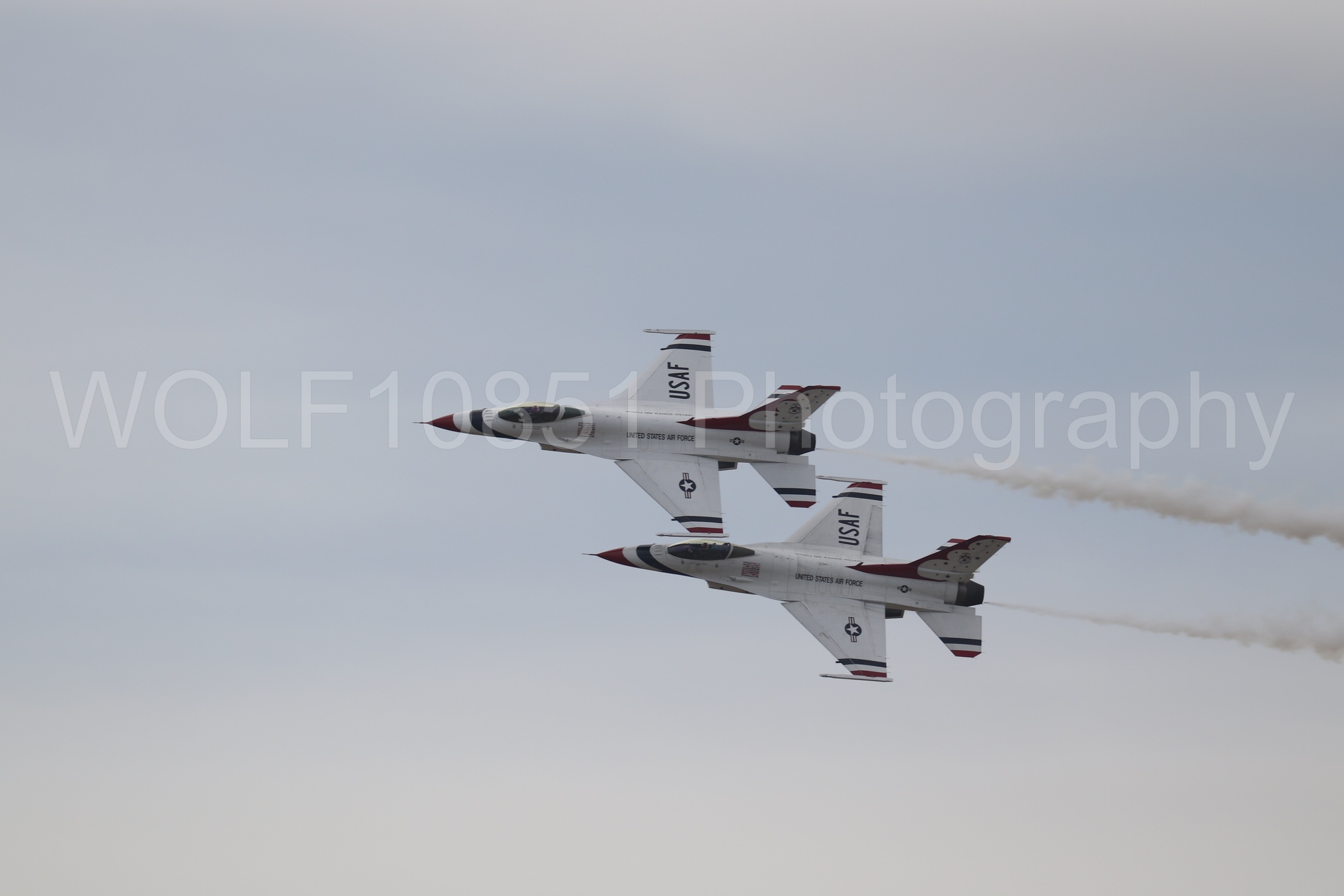 F-16 Fighting Falcon | Red White and Blue | Thunderbirds | WOLF10851 Photography