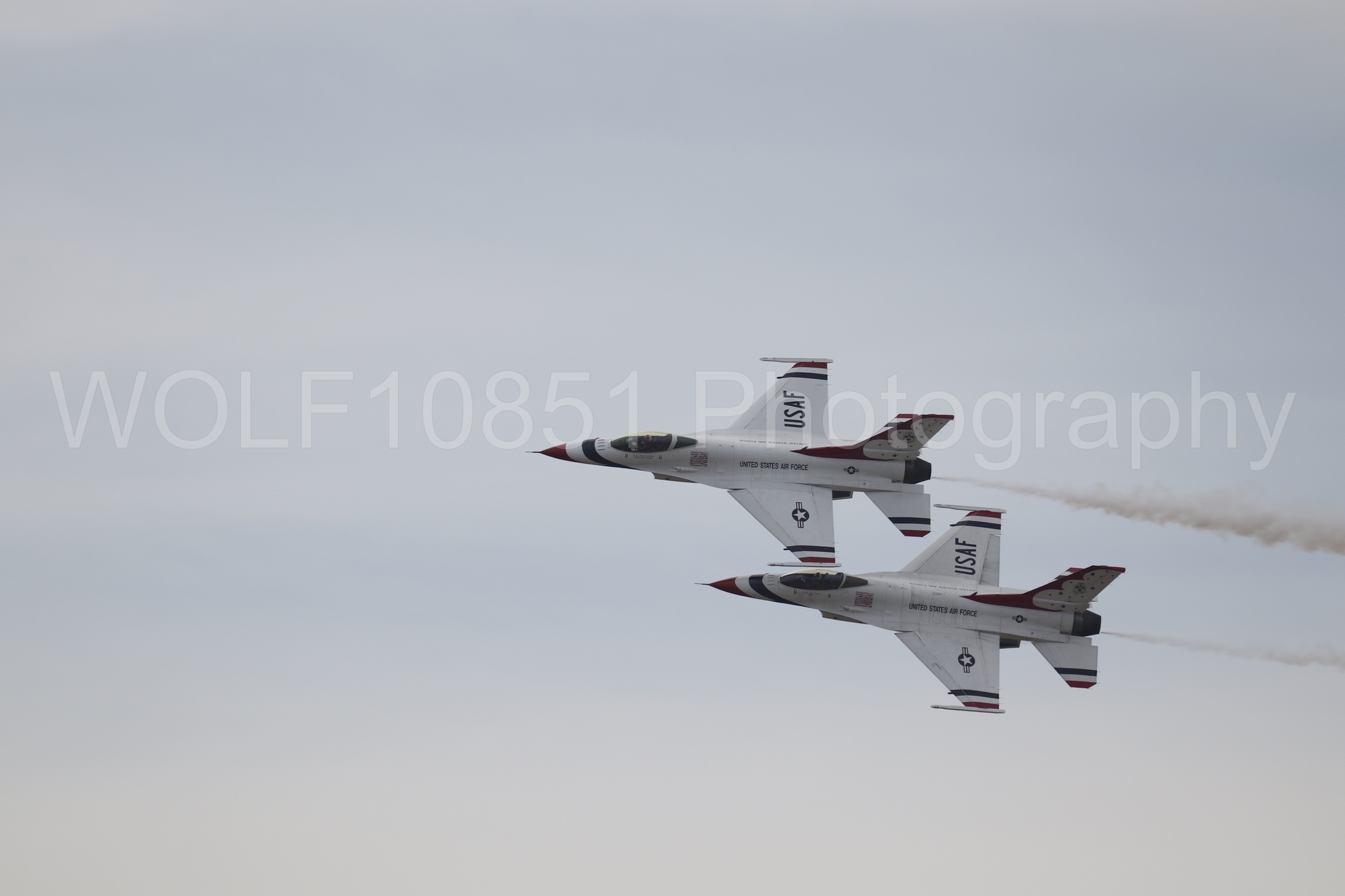 F-16 Fighting Falcon | Red White and Blue | Thunderbirds | WOLF10851 Photography