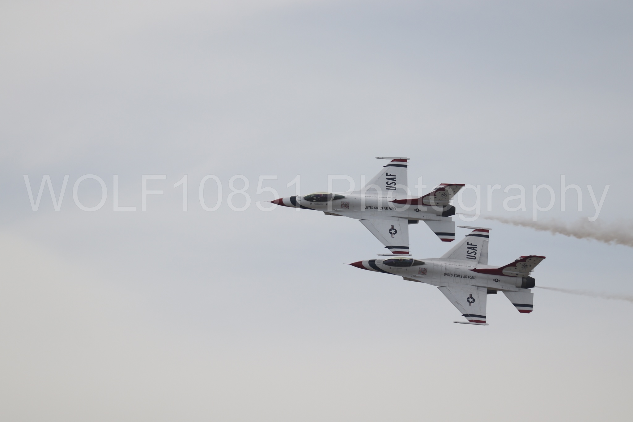 F-16 Fighting Falcon | Red White and Blue | Thunderbirds | WOLF10851 Photography