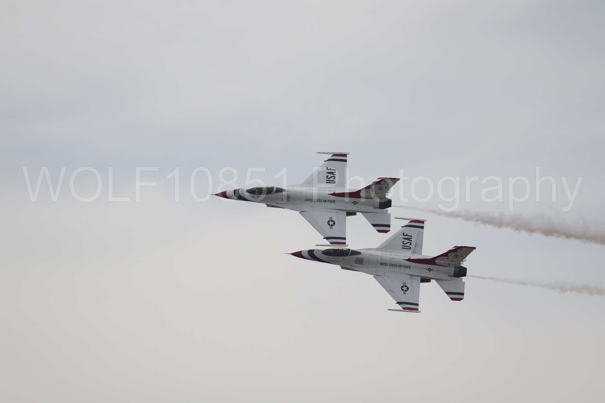 F-16 Fighting Falcon | Red White and Blue | Thunderbirds | WOLF10851 Photography