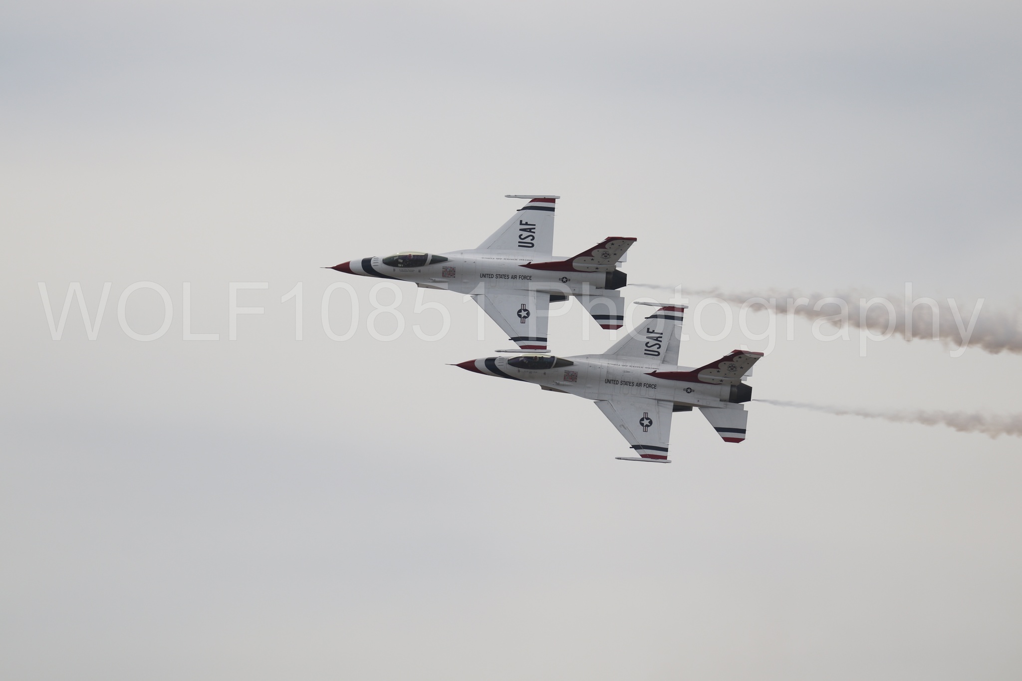 F-16 Fighting Falcon | Red White and Blue | Thunderbirds | WOLF10851 Photography