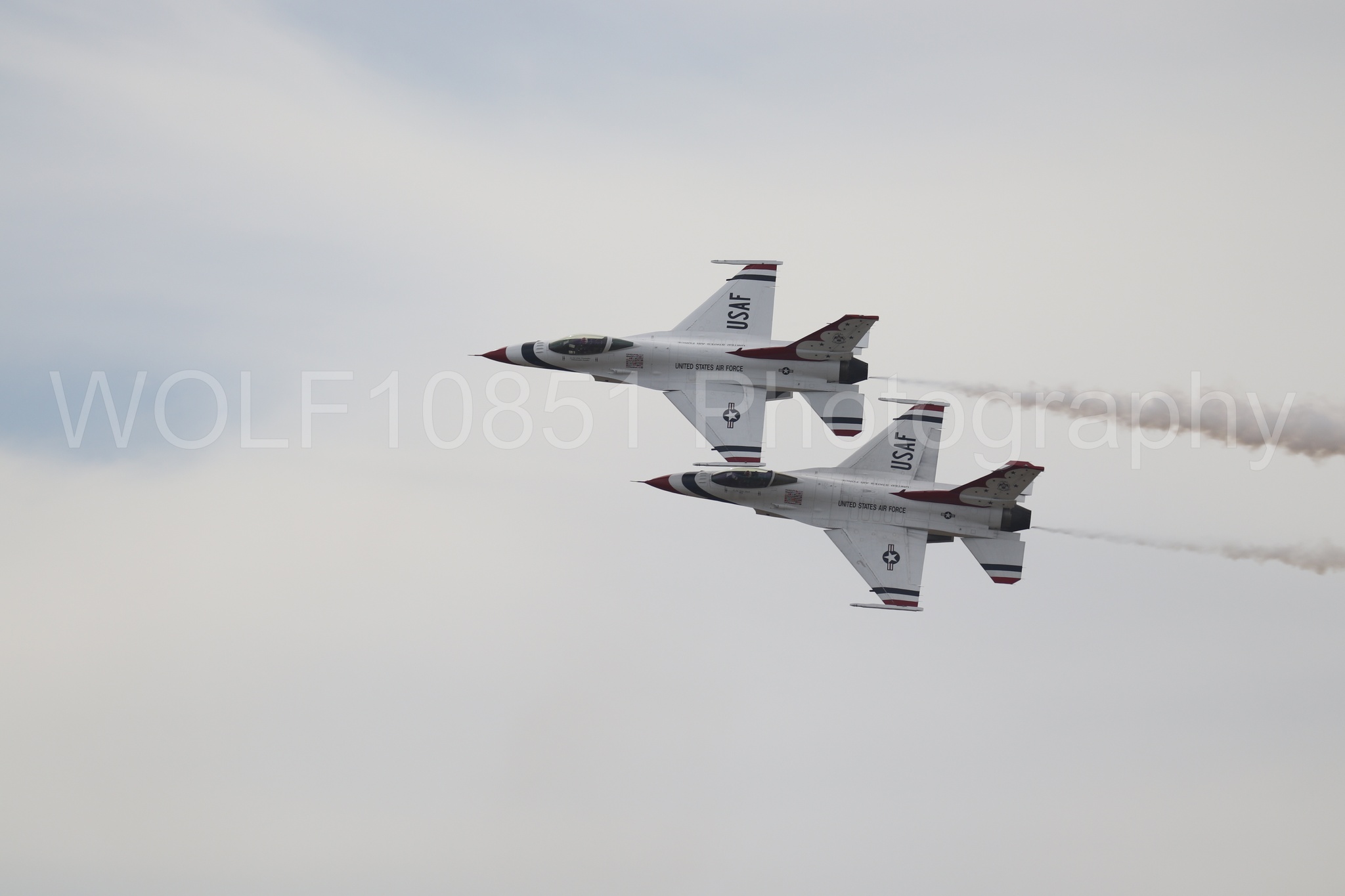 F-16 Fighting Falcon | Red White and Blue | Thunderbirds | WOLF10851 Photography