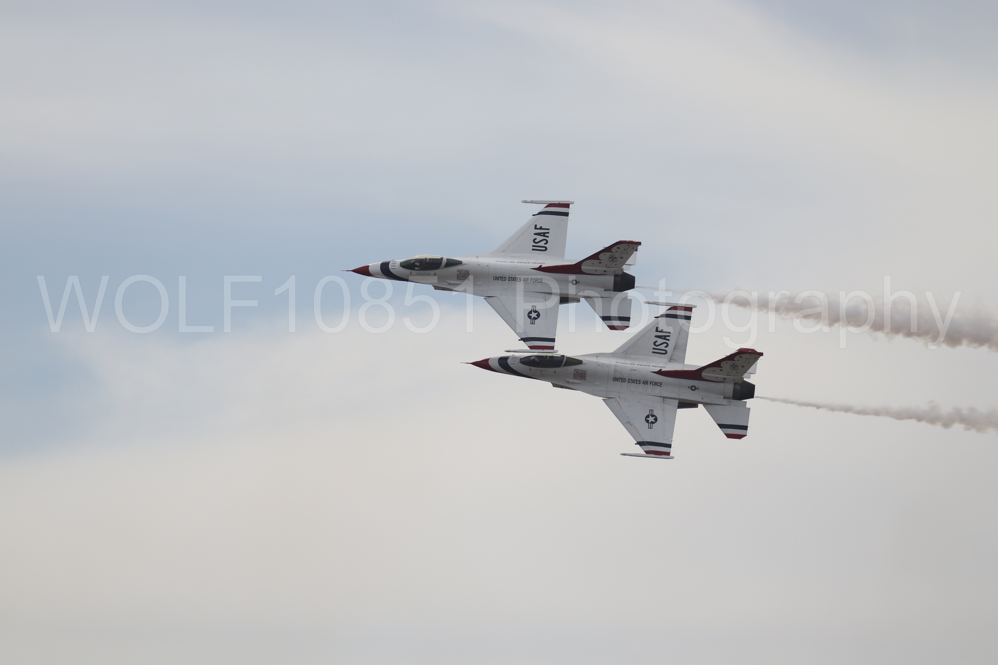 F-16 Fighting Falcon | Red White and Blue | Thunderbirds | WOLF10851 Photography