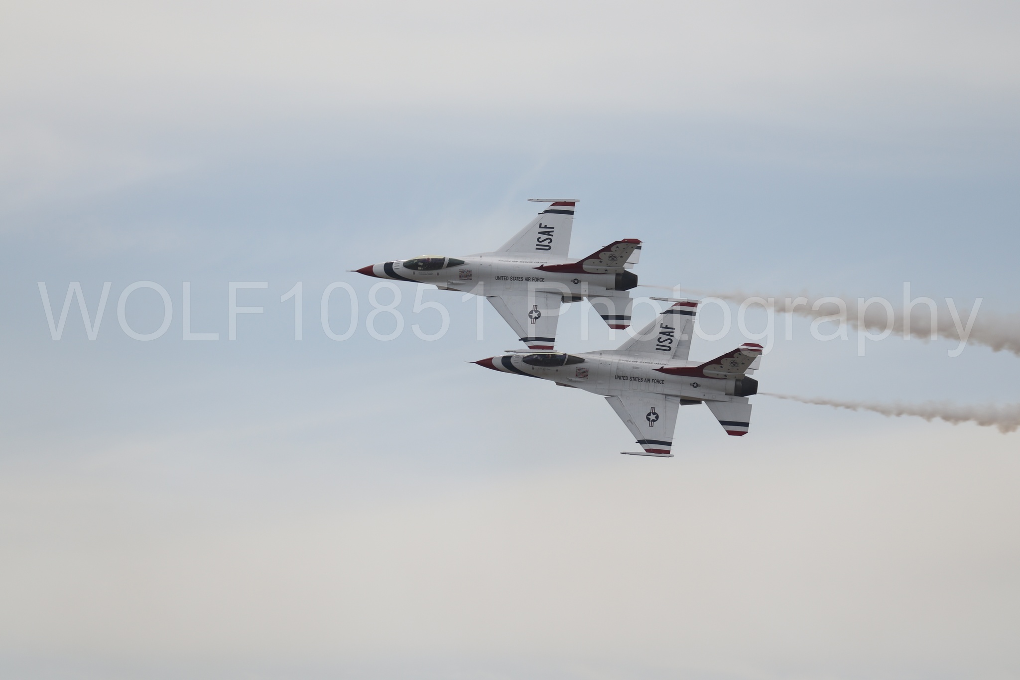 F-16 Fighting Falcon | Red White and Blue | Thunderbirds | WOLF10851 Photography