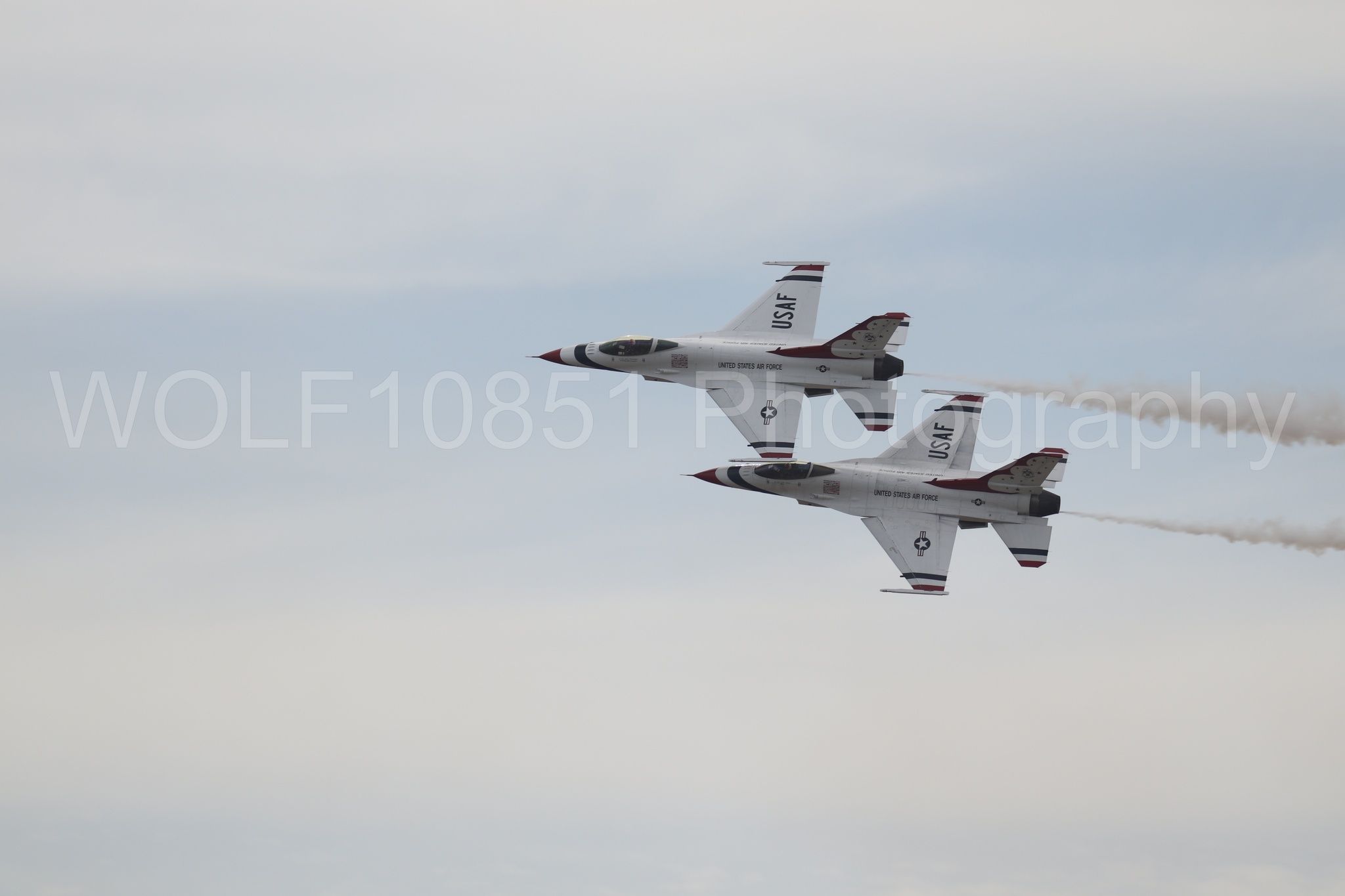 F-16 Fighting Falcon | Red White and Blue | Thunderbirds | WOLF10851 Photography