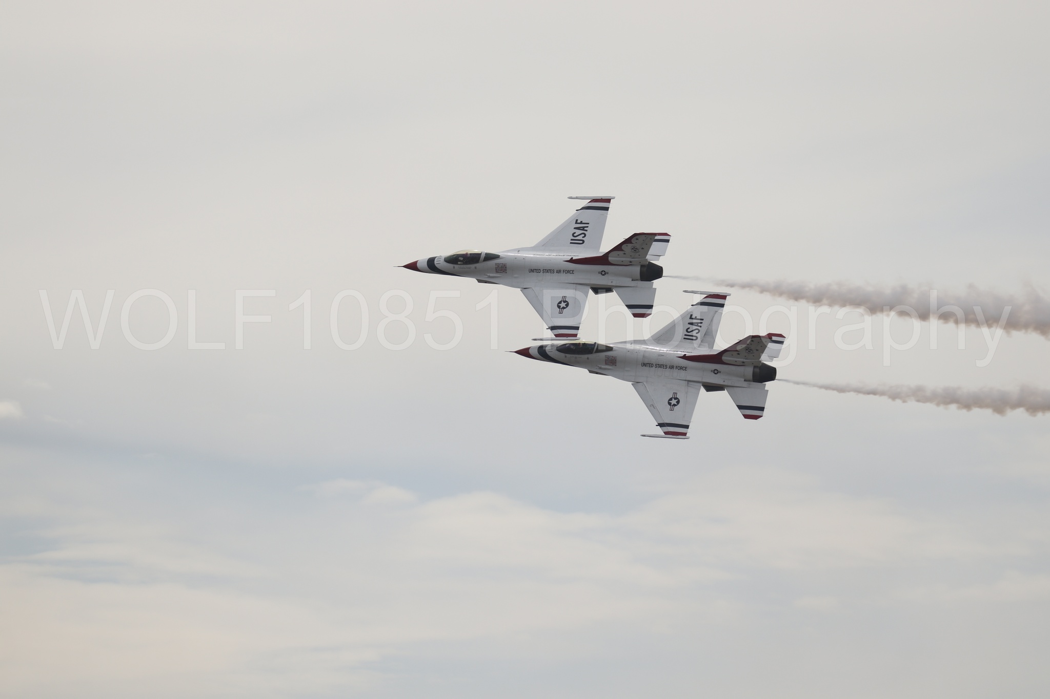 F-16 Fighting Falcon | Red White and Blue | Thunderbirds | WOLF10851 Photography