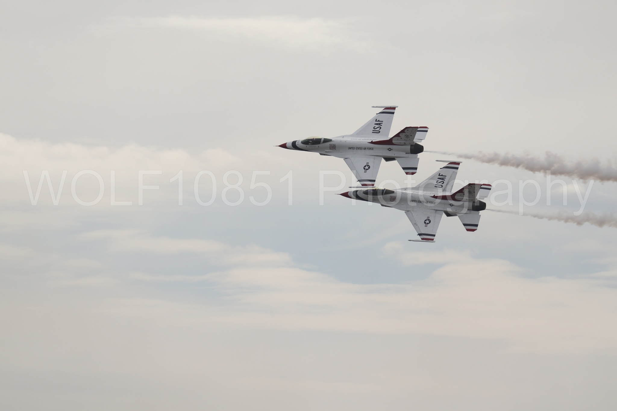 F-16 Fighting Falcon | Red White and Blue | Thunderbirds | WOLF10851 Photography