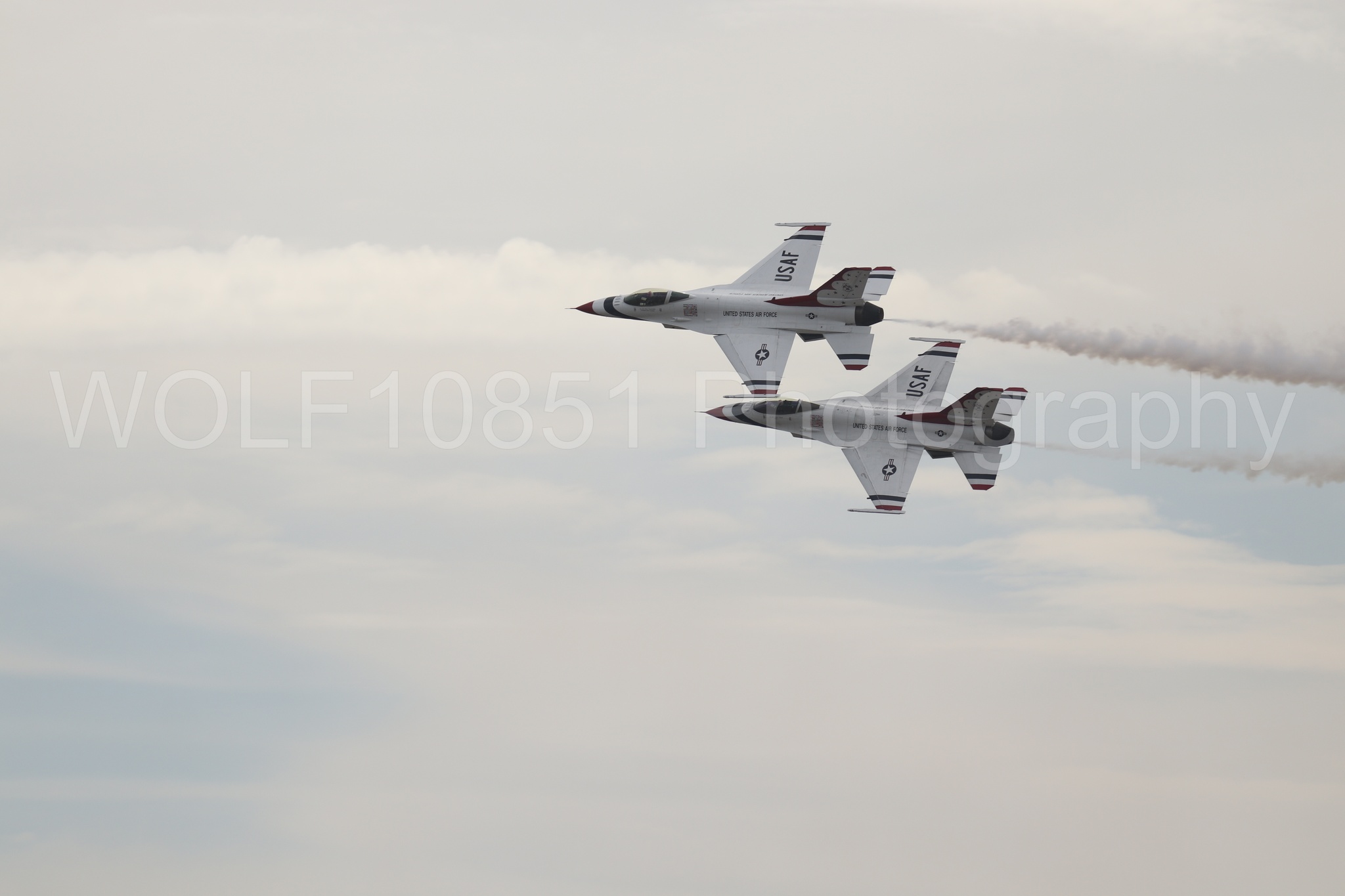 F-16 Fighting Falcon | Red White and Blue | Thunderbirds | WOLF10851 Photography