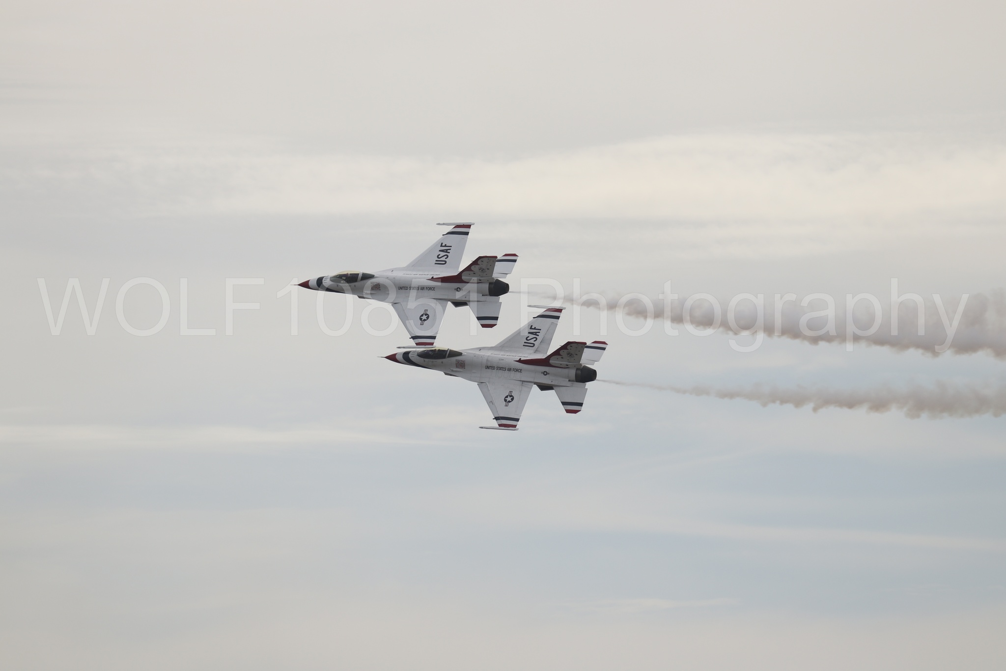 F-16 Fighting Falcon | Red White and Blue | Thunderbirds | WOLF10851 Photography