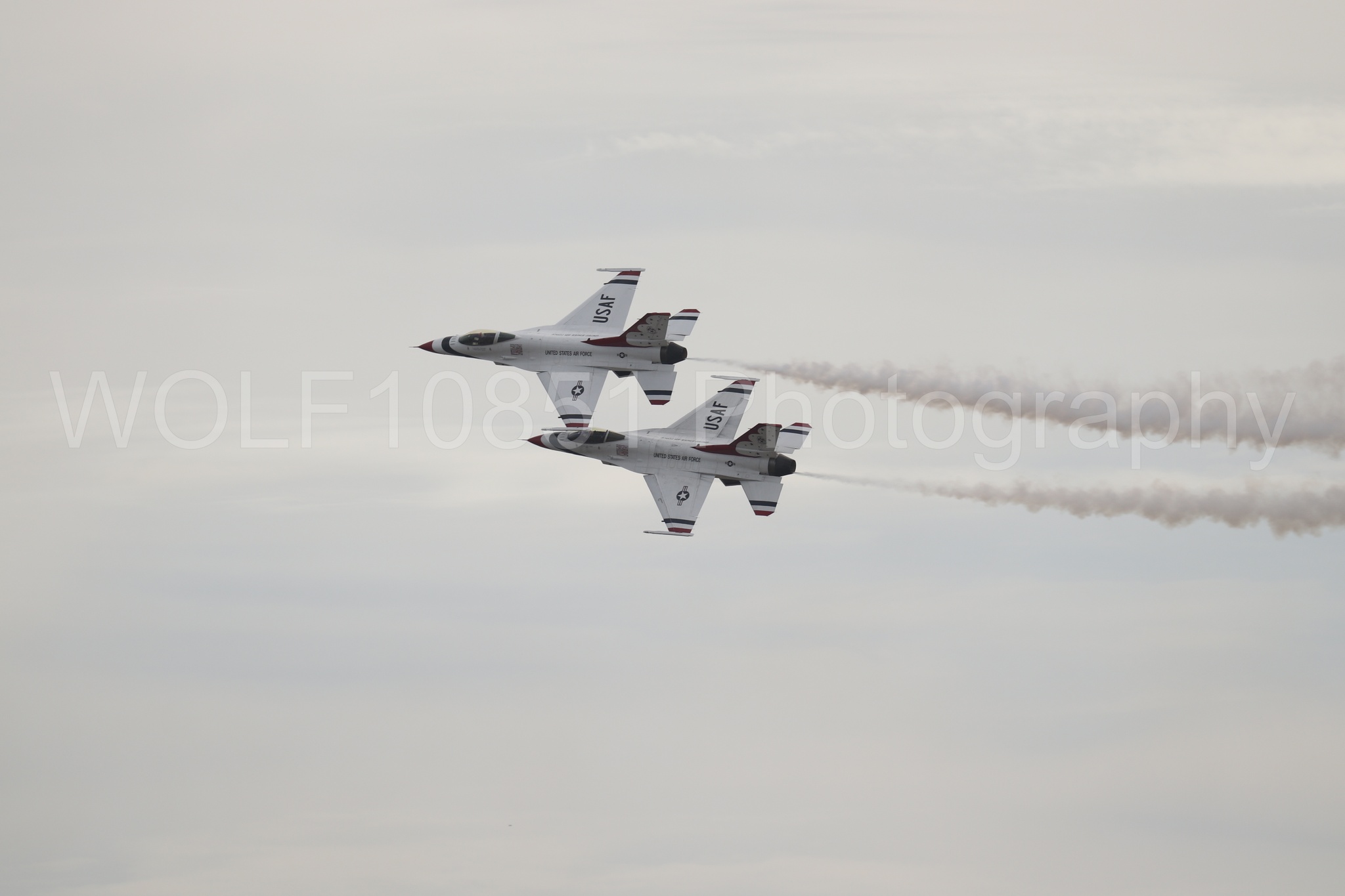 F-16 Fighting Falcon | Red White and Blue | Thunderbirds | WOLF10851 Photography