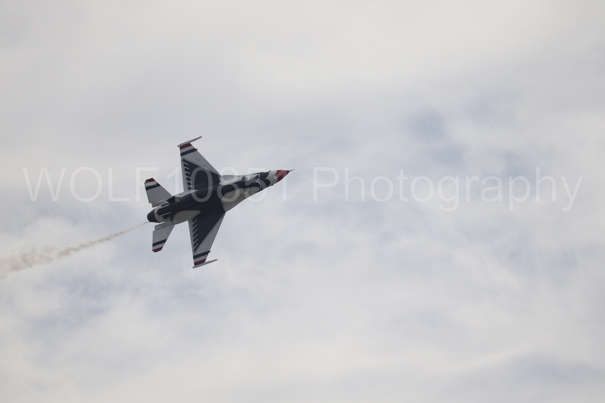 F-16 Fighting Falcon | Red White and Blue | Thunderbirds | WOLF10851 Photography