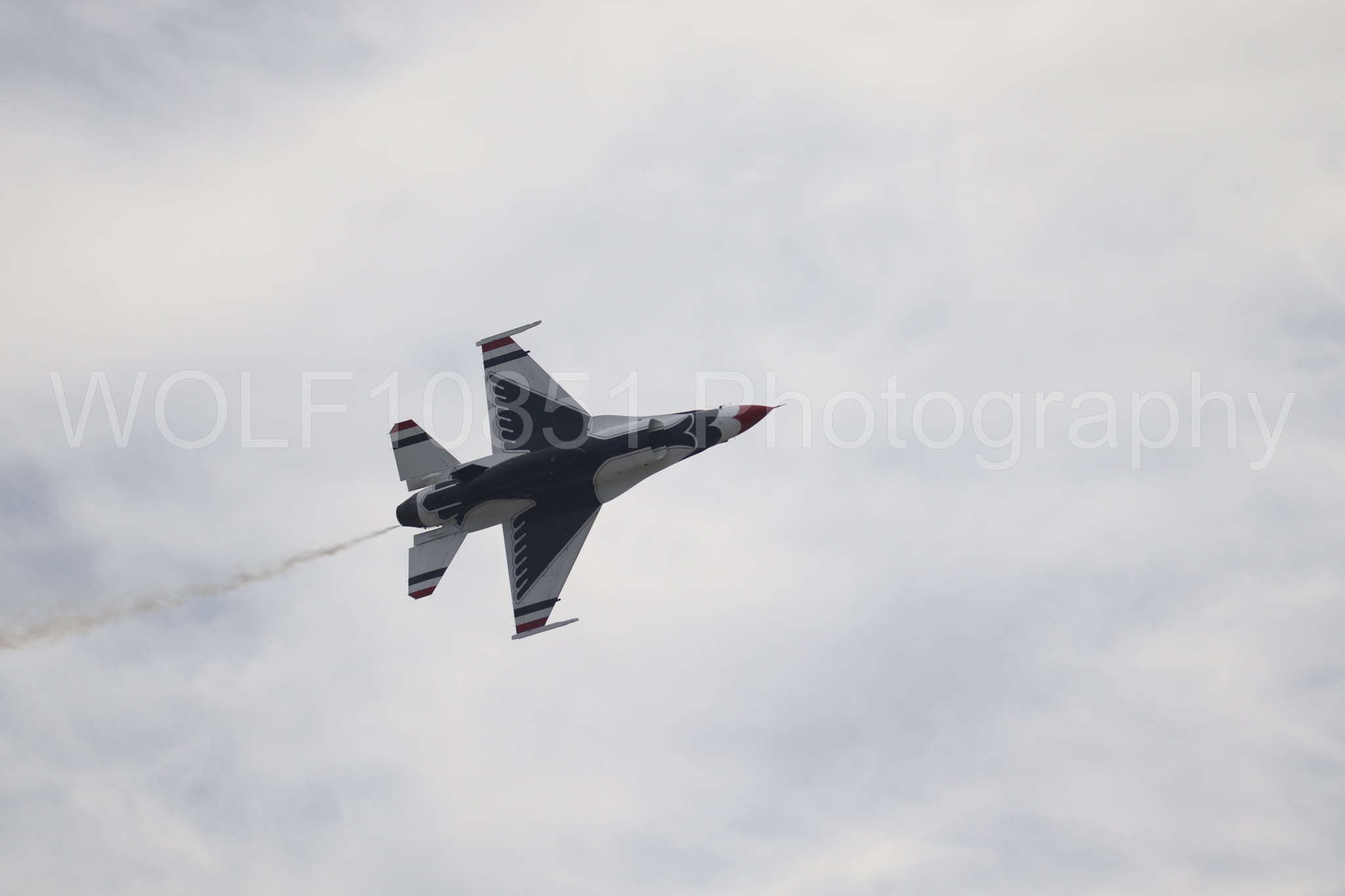 F-16 Fighting Falcon | Red White and Blue | Thunderbirds | WOLF10851 Photography