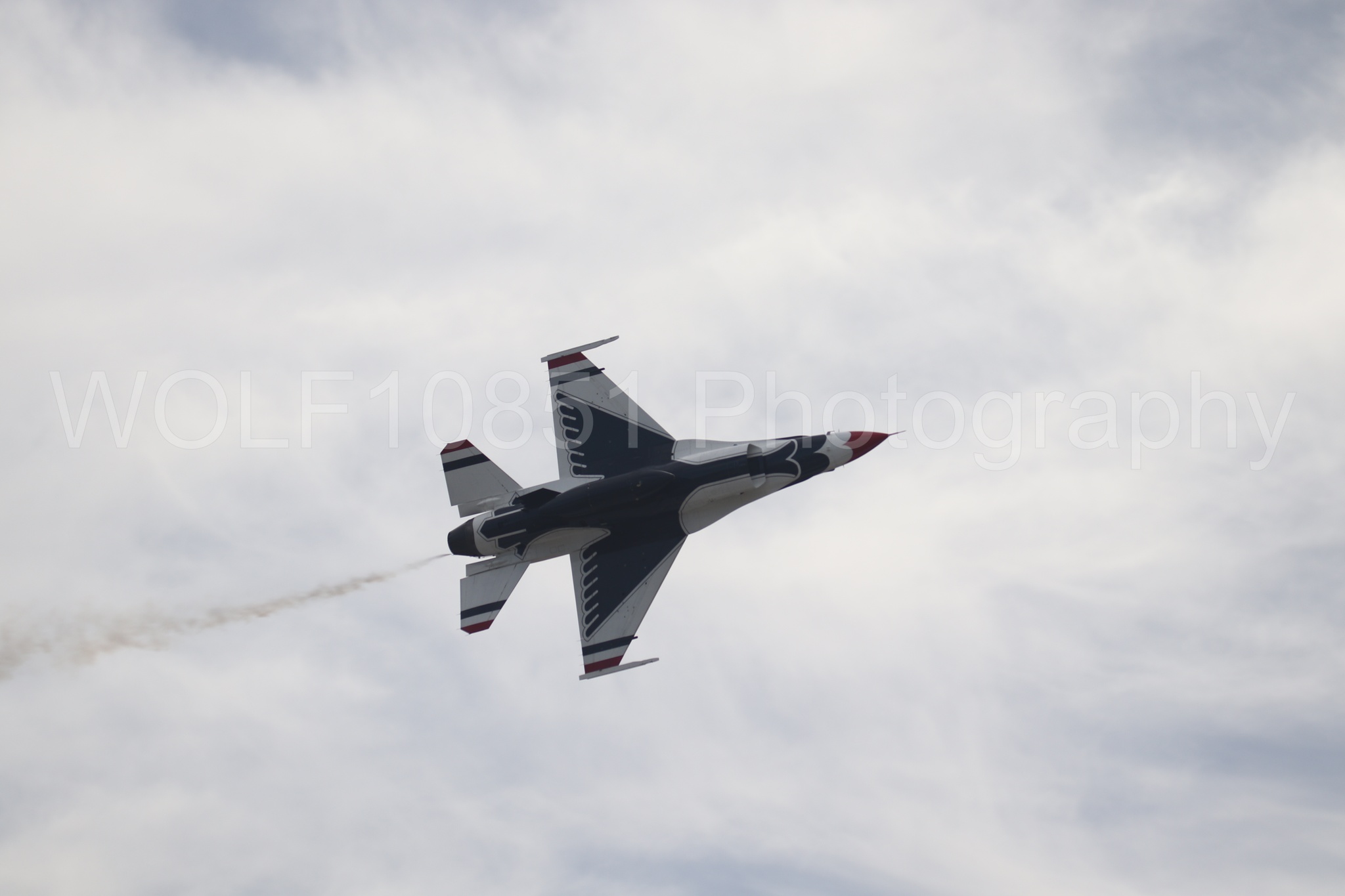 F-16 Fighting Falcon | Red White and Blue | Thunderbirds | WOLF10851 Photography