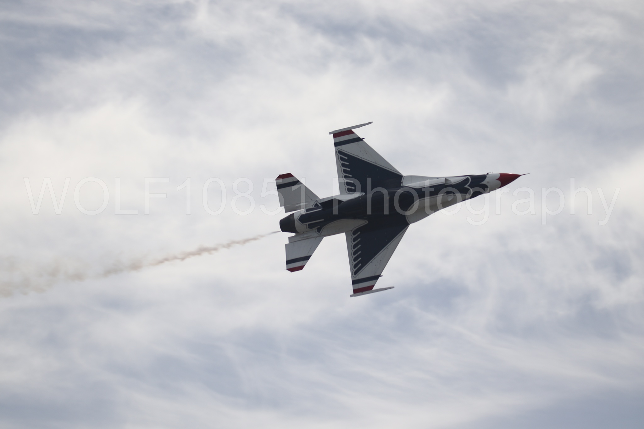 F-16 Fighting Falcon | Red White and Blue | Thunderbirds | WOLF10851 Photography