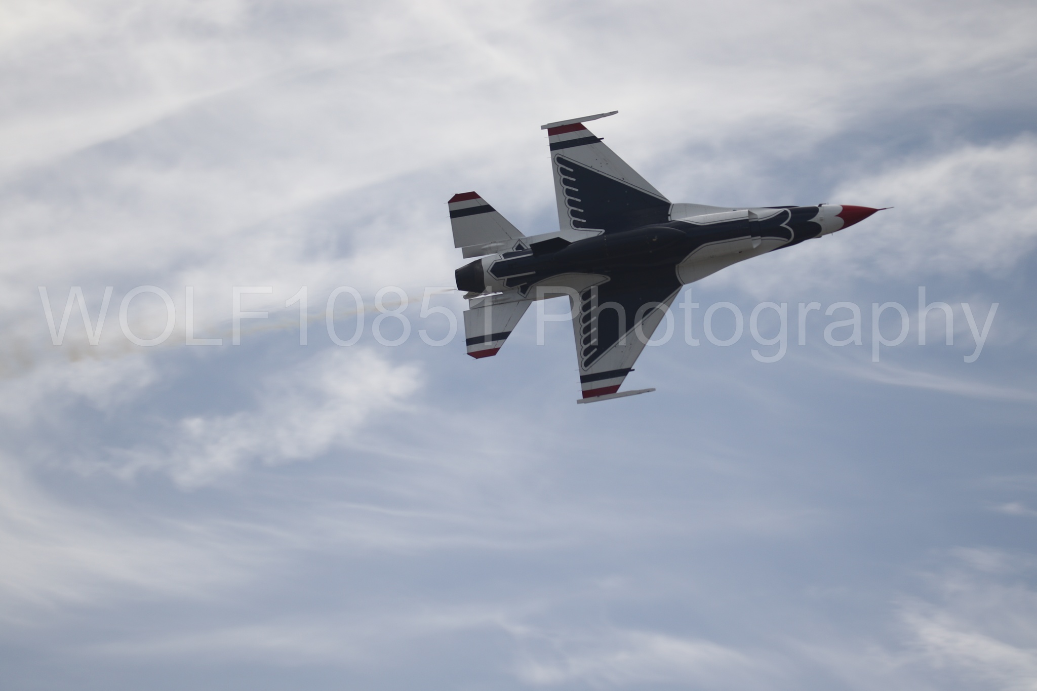 F-16 Fighting Falcon | Red White and Blue | Thunderbirds | WOLF10851 Photography