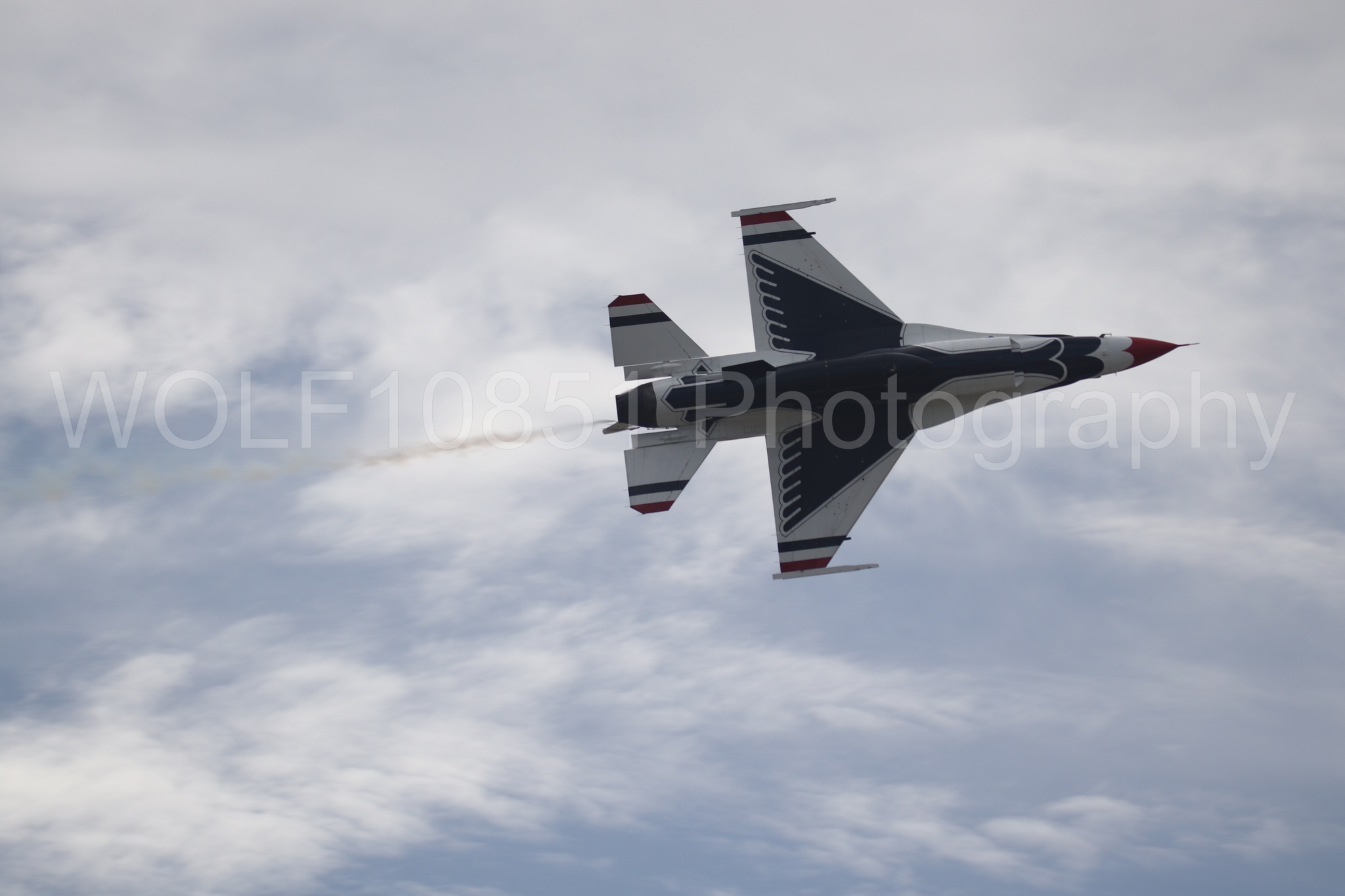 F-16 Fighting Falcon | Red White and Blue | Thunderbirds | WOLF10851 Photography
