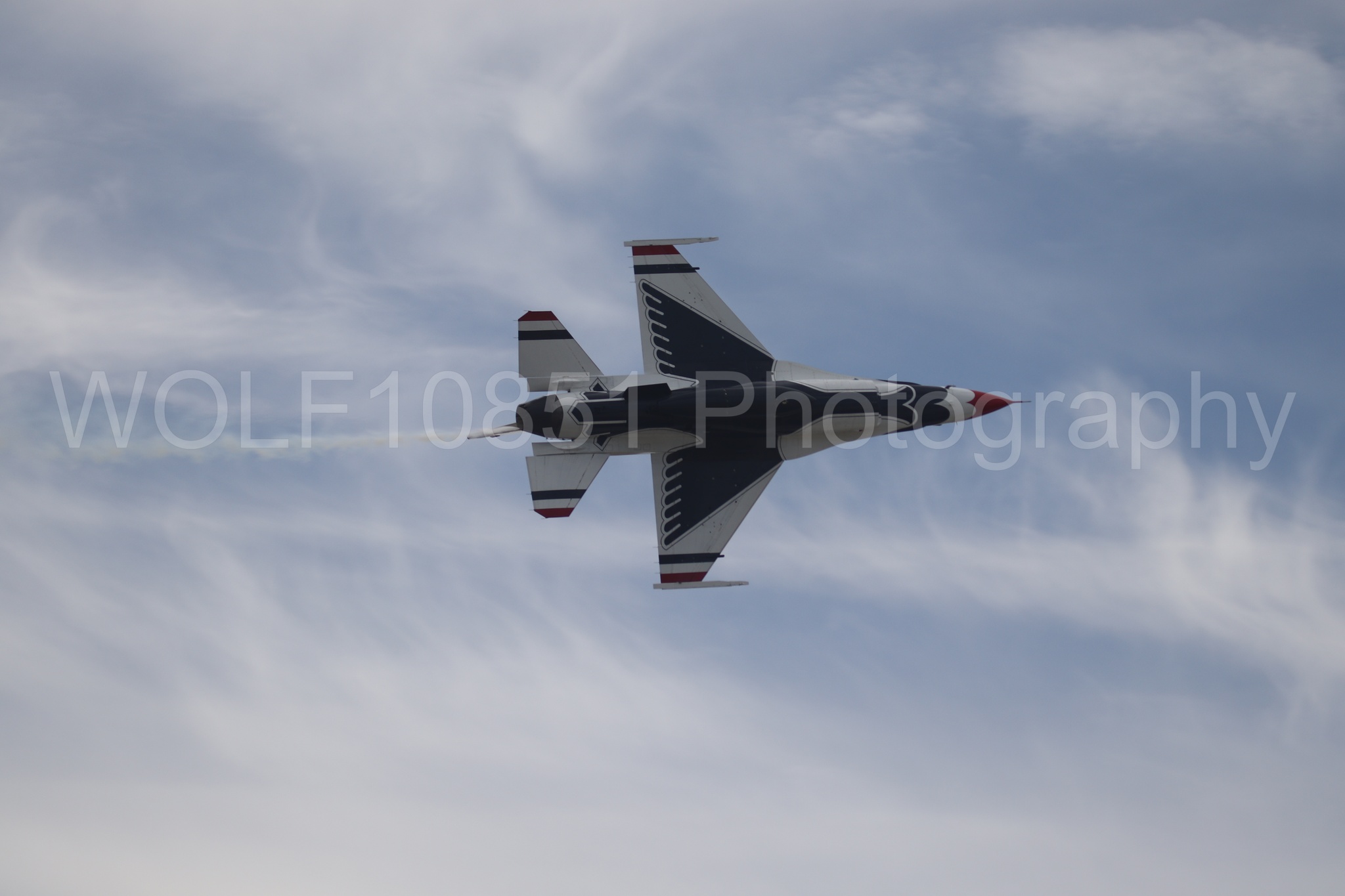 F-16 Fighting Falcon | Red White and Blue | Thunderbirds | WOLF10851 Photography