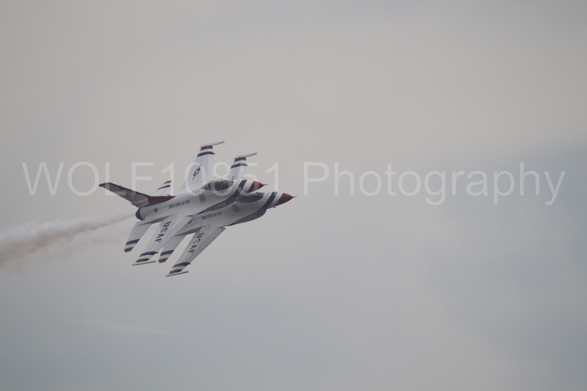 F-16 Fighting Falcon | Red White and Blue | Thunderbirds | WOLF10851 Photography