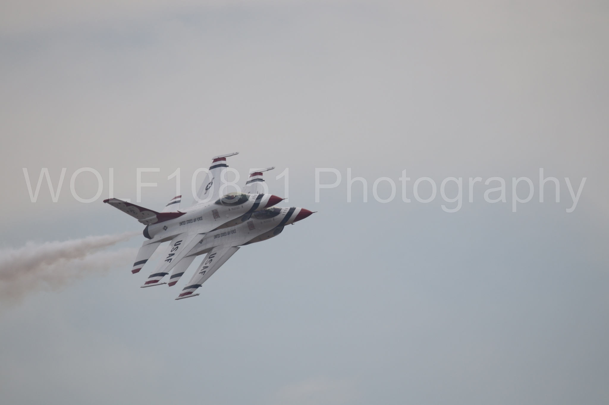 F-16 Fighting Falcon | Red White and Blue | Thunderbirds | WOLF10851 Photography
