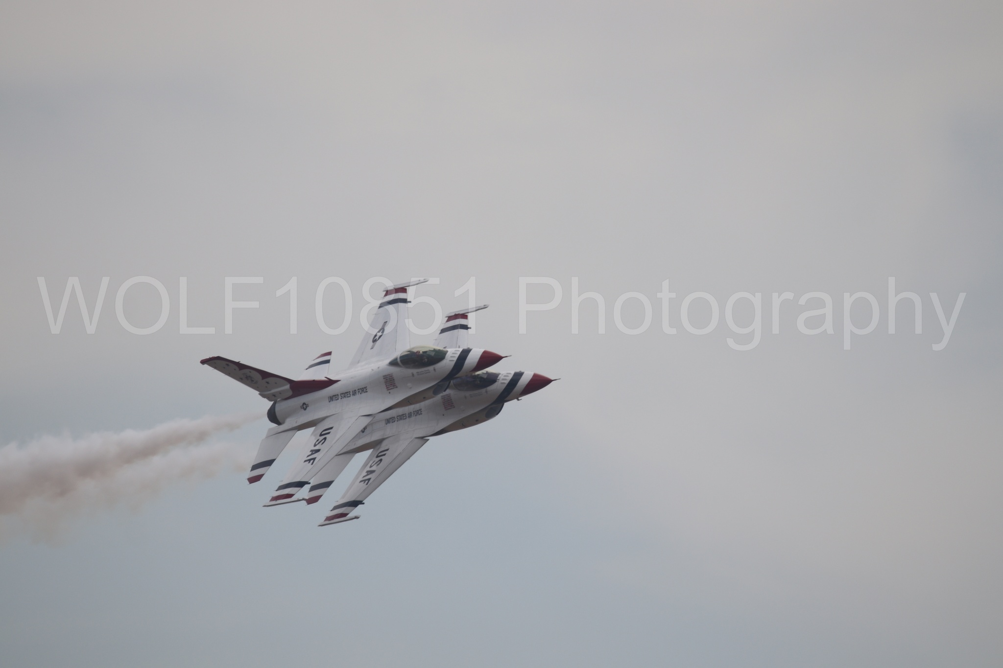F-16 Fighting Falcon | Red White and Blue | Thunderbirds | WOLF10851 Photography