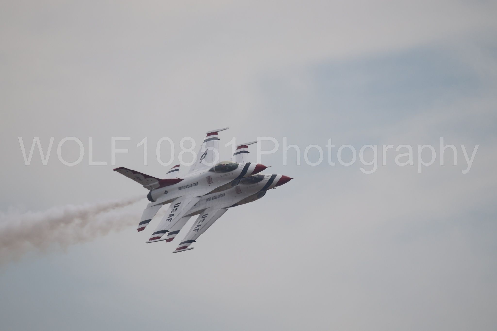 F-16 Fighting Falcon | Red White and Blue | Thunderbirds | WOLF10851 Photography