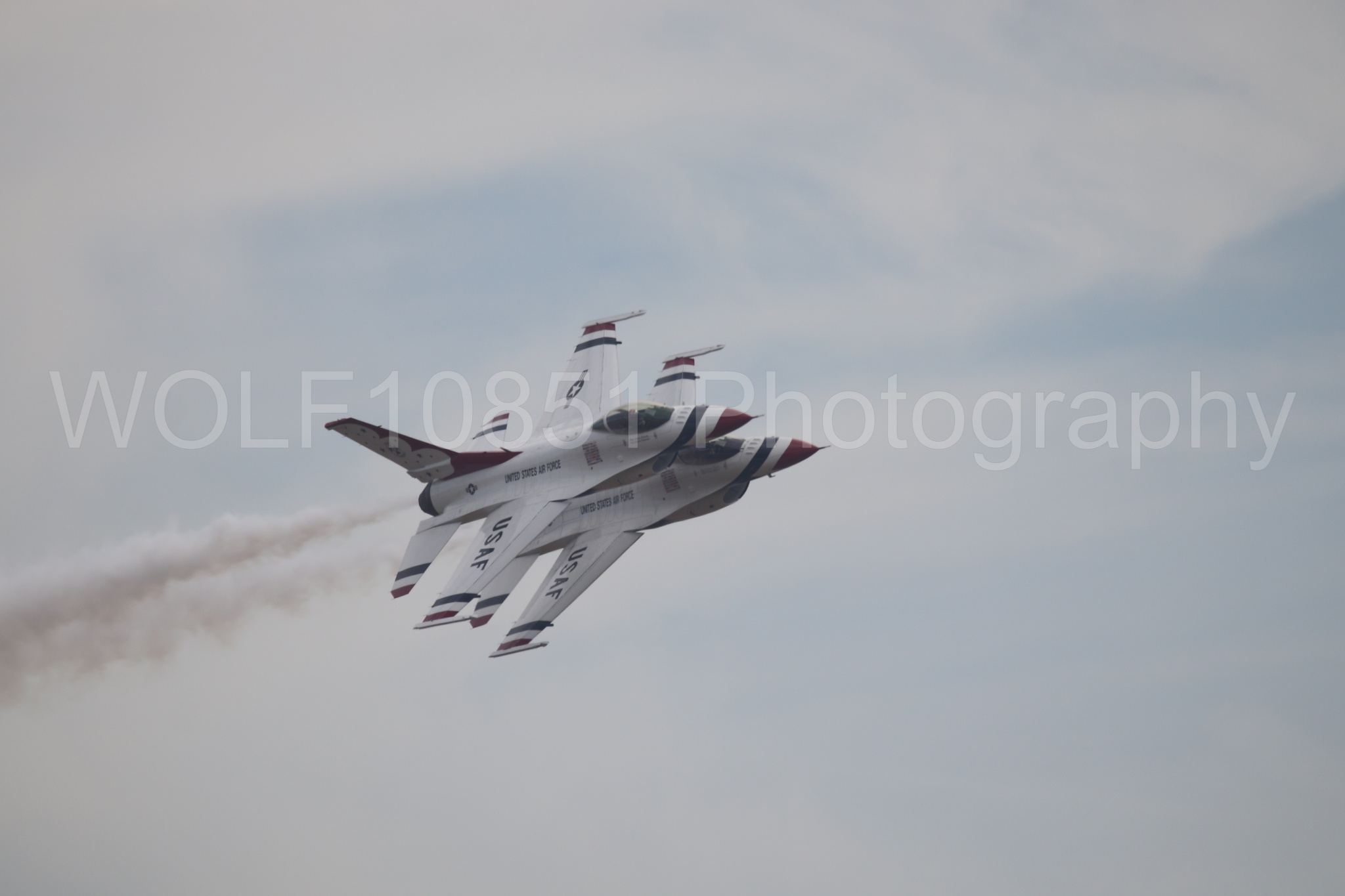 F-16 Fighting Falcon | Red White and Blue | Thunderbirds | WOLF10851 Photography
