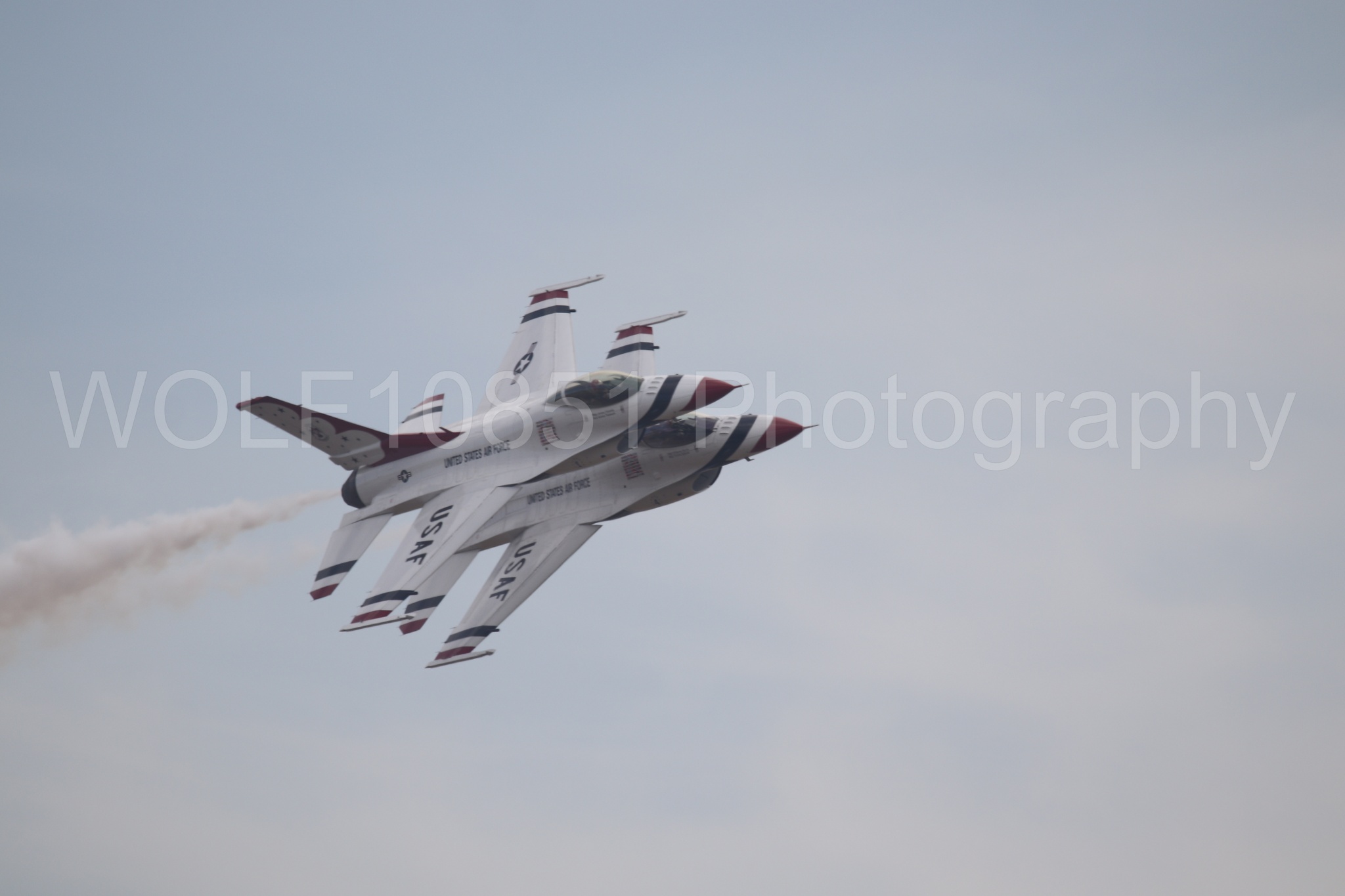 F-16 Fighting Falcon | Red White and Blue | Thunderbirds | WOLF10851 Photography