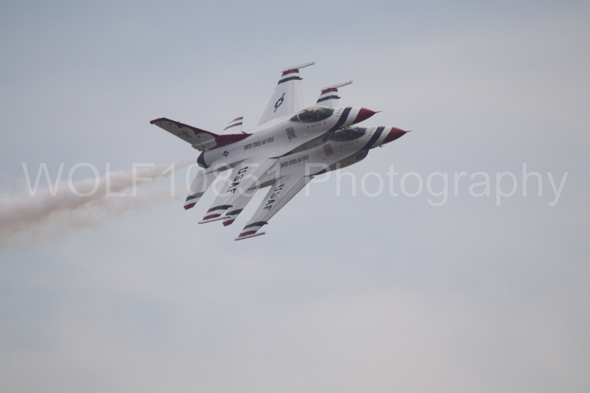 F-16 Fighting Falcon | Red White and Blue | Thunderbirds | WOLF10851 Photography
