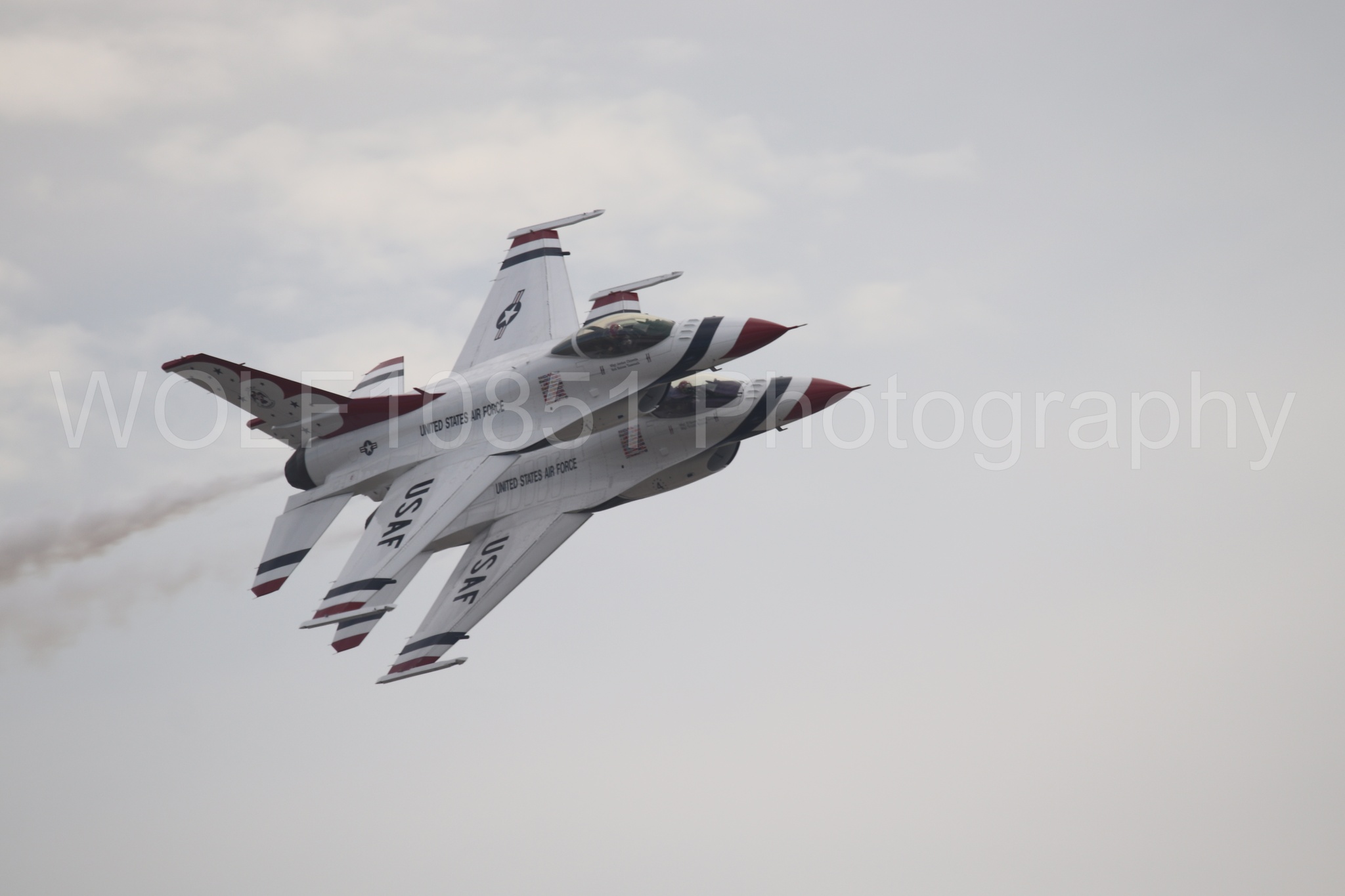 F-16 Fighting Falcon | Red White and Blue | Thunderbirds | WOLF10851 Photography
