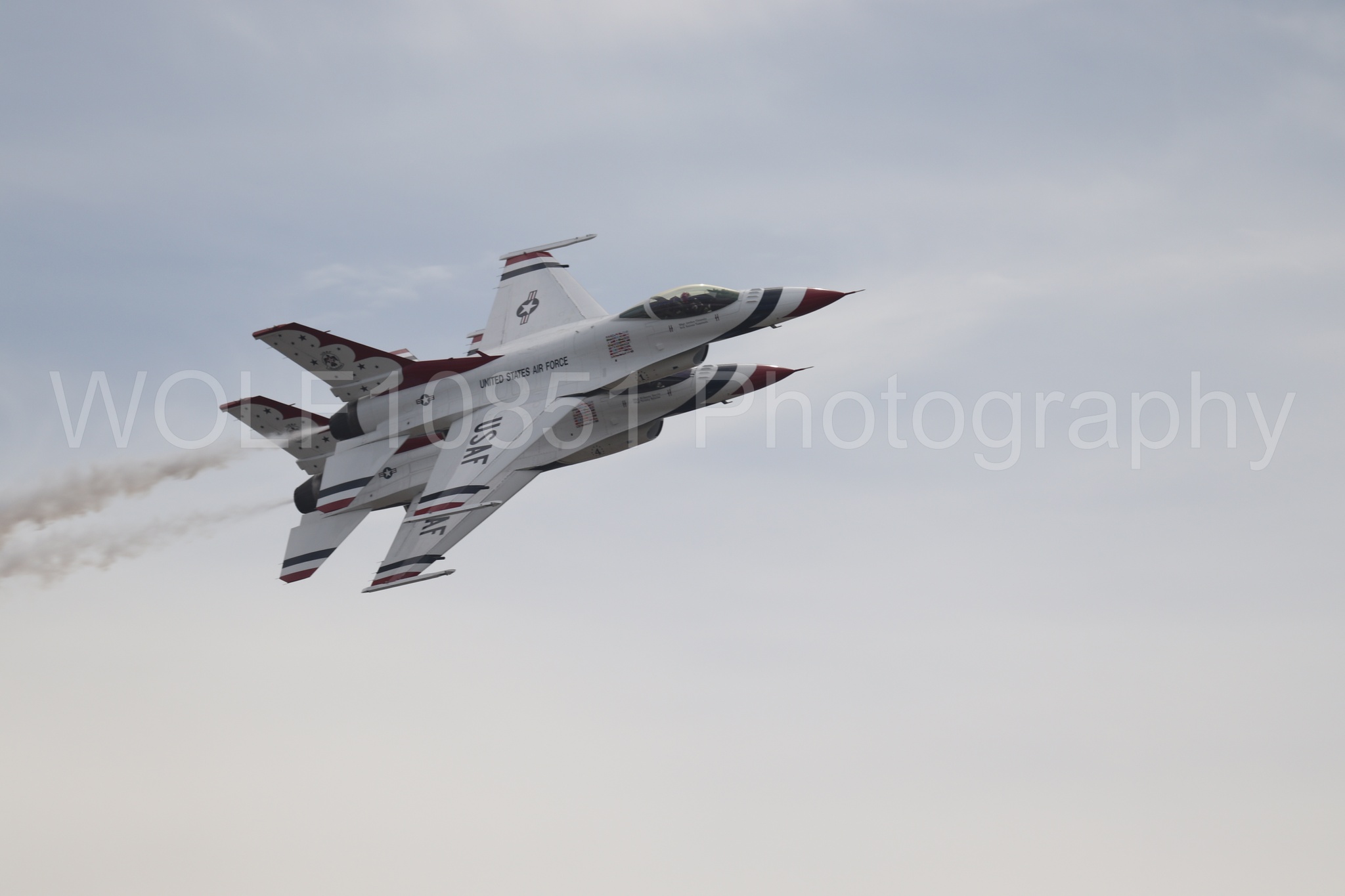 F-16 Fighting Falcon | Red White and Blue | Thunderbirds | WOLF10851 Photography