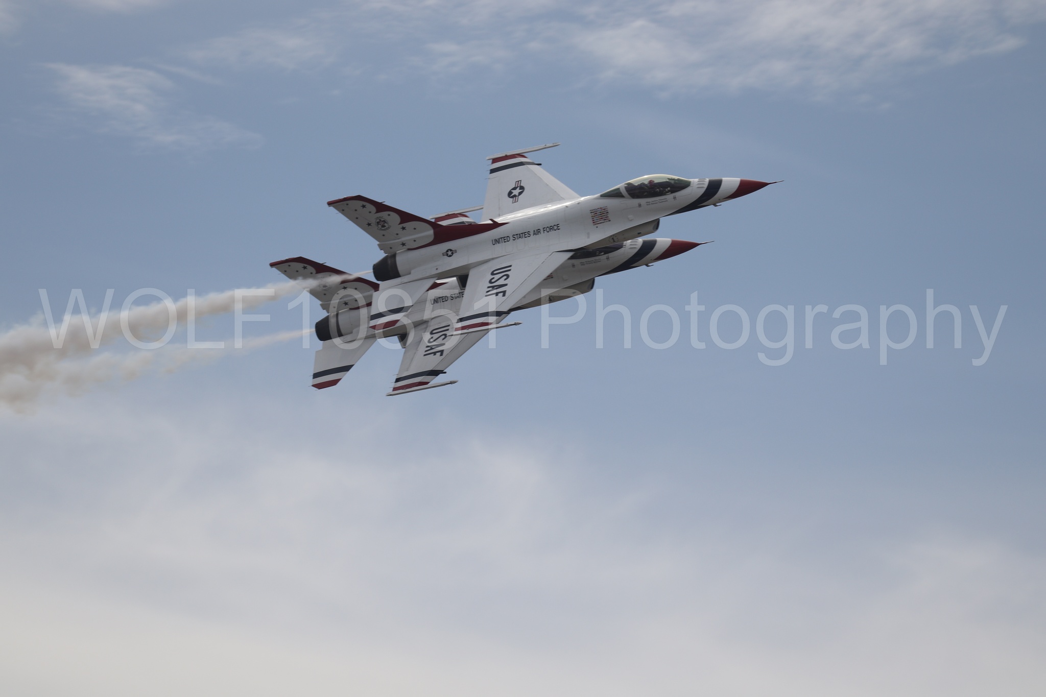 F-16 Fighting Falcon | Red White and Blue | Thunderbirds | WOLF10851 Photography