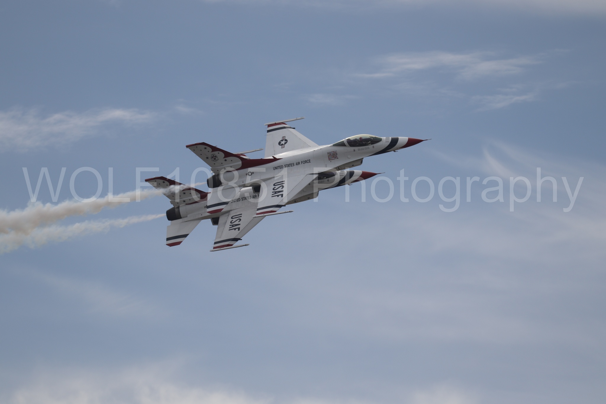 F-16 Fighting Falcon | Red White and Blue | Thunderbirds | WOLF10851 Photography