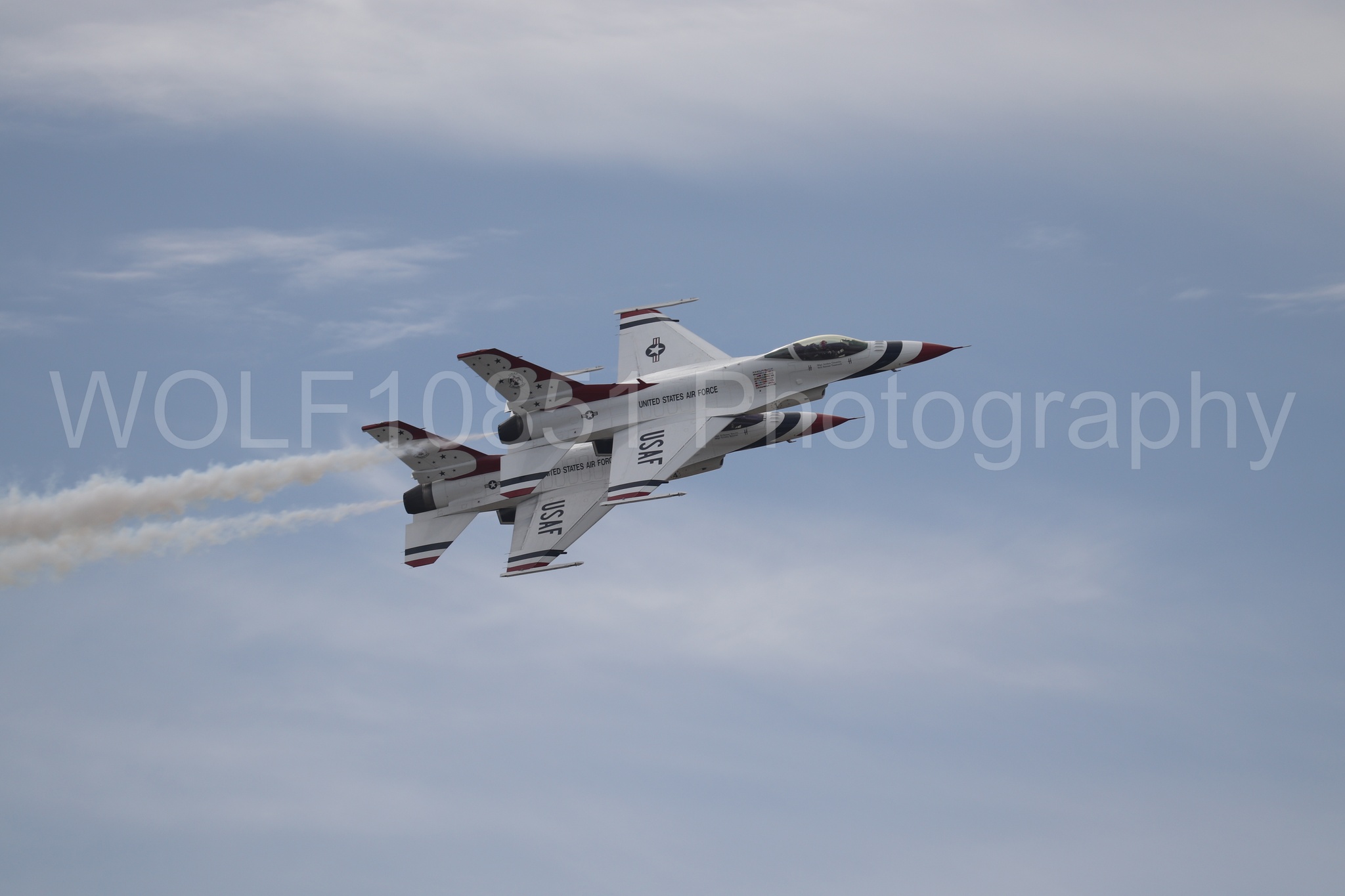 F-16 Fighting Falcon | Red White and Blue | Thunderbirds | WOLF10851 Photography