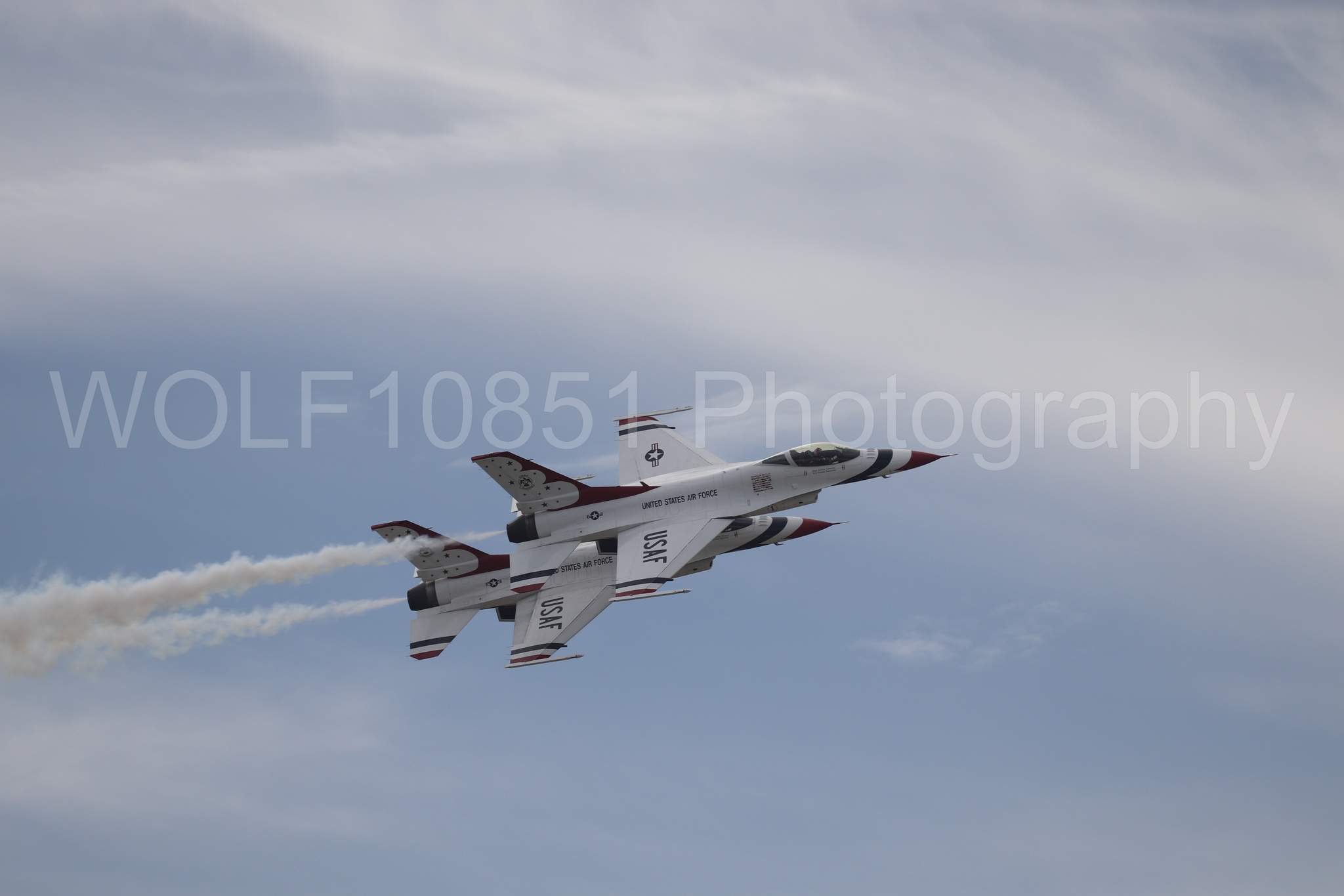 F-16 Fighting Falcon | Red White and Blue | Thunderbirds | WOLF10851 Photography
