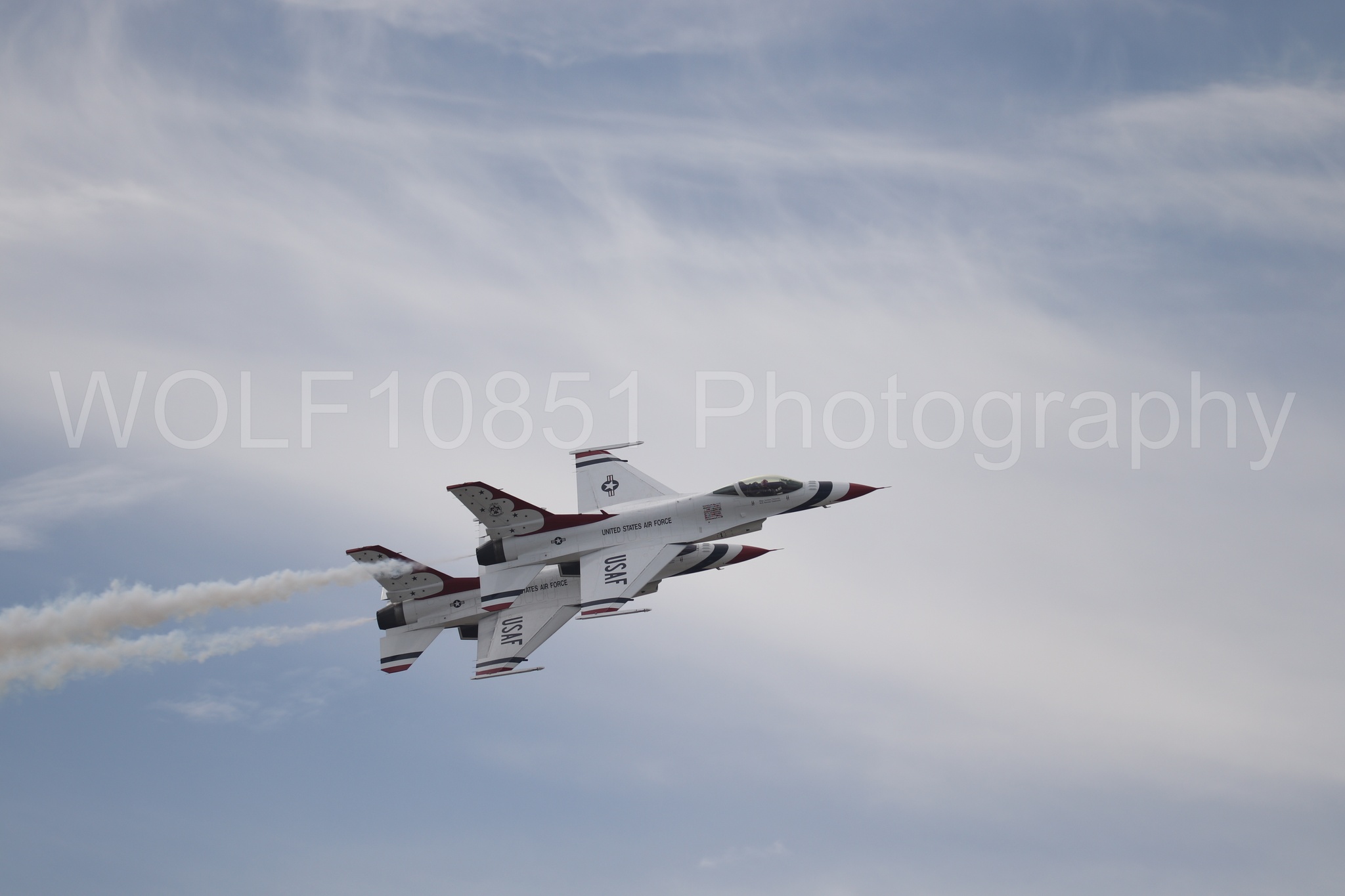 F-16 Fighting Falcon | Red White and Blue | Thunderbirds | WOLF10851 Photography