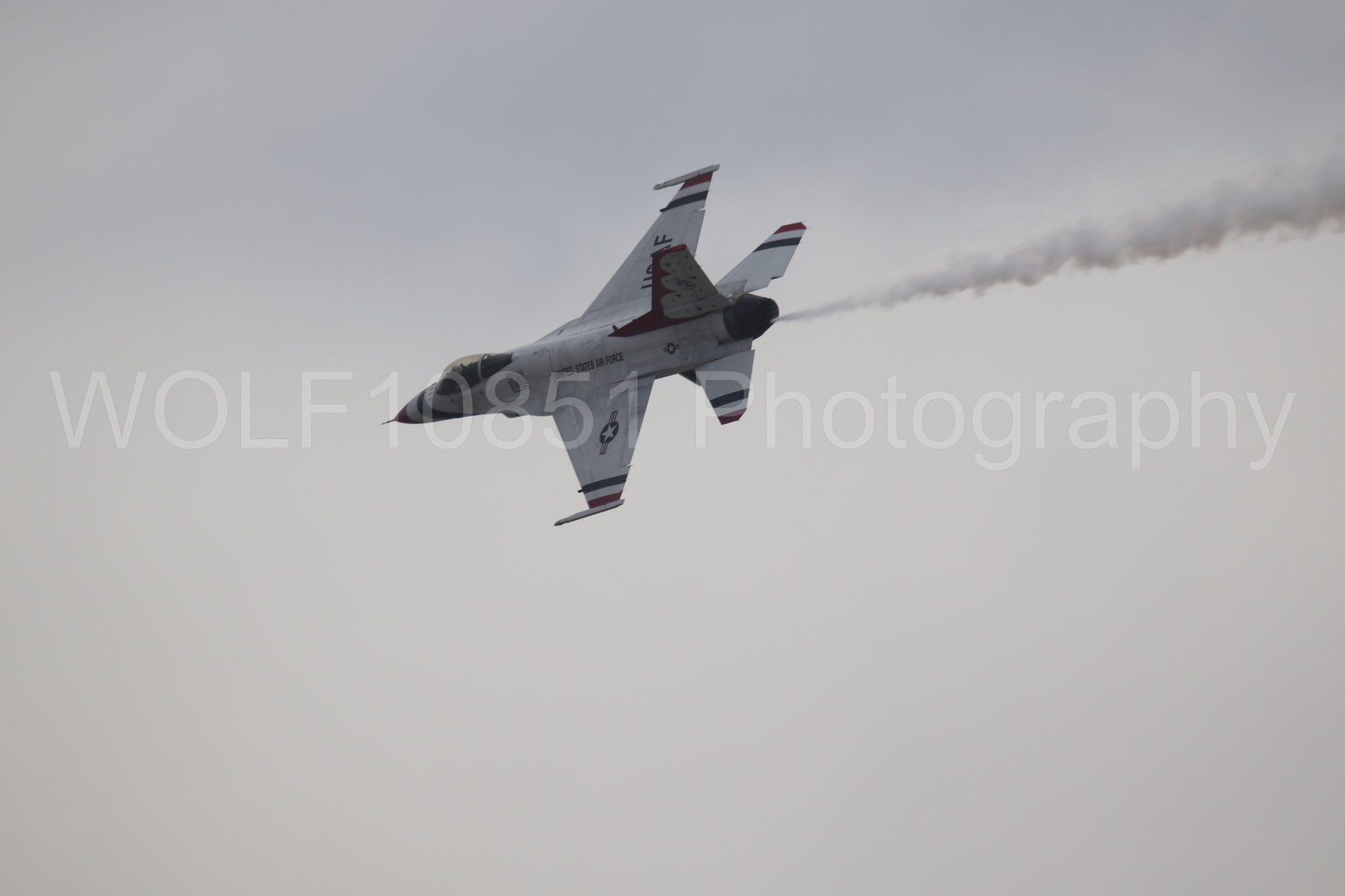 F-16 Fighting Falcon | Red White and Blue | Thunderbirds | WOLF10851 Photography