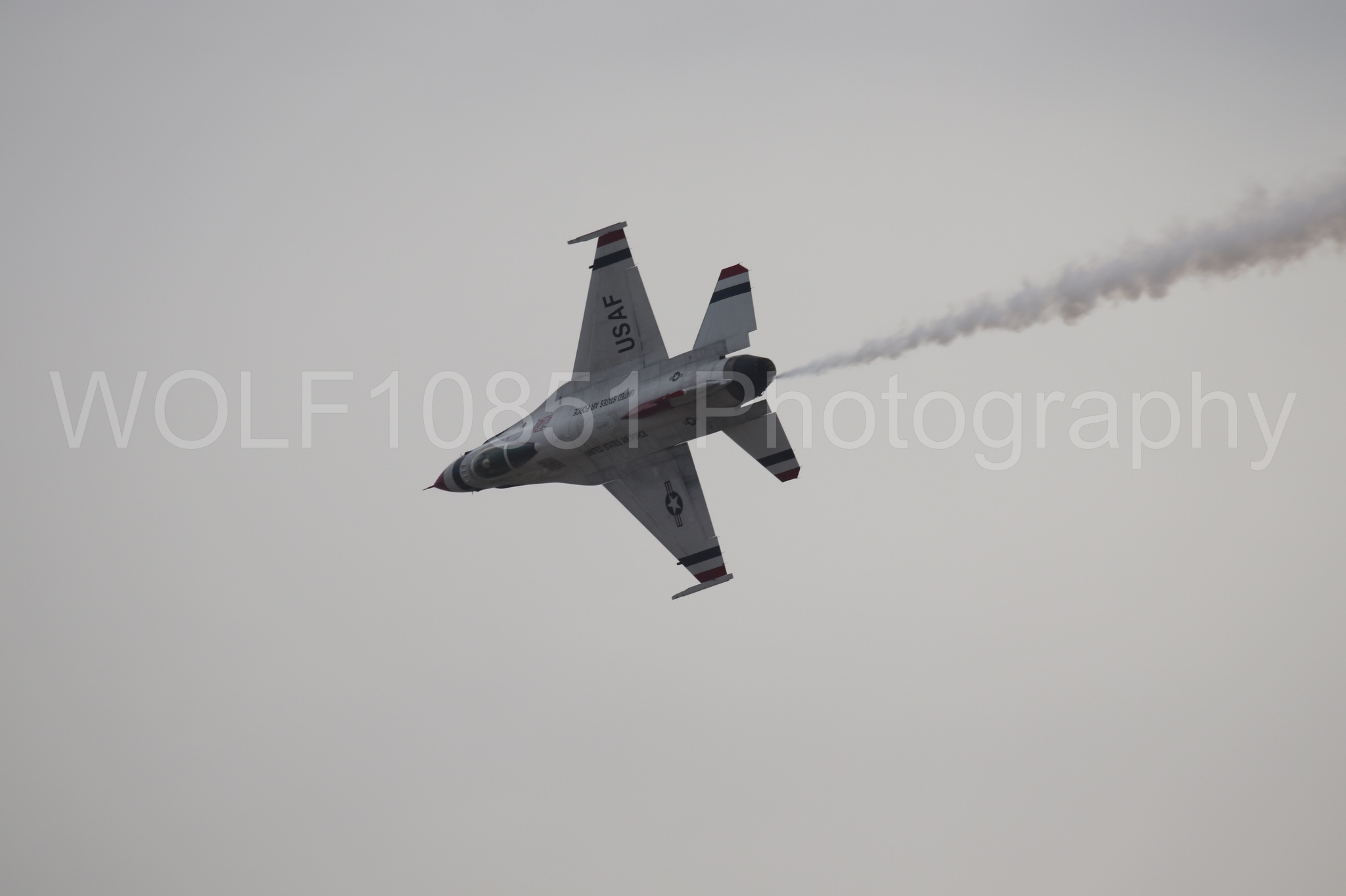 F-16 Fighting Falcon | Red White and Blue | Thunderbirds | WOLF10851 Photography