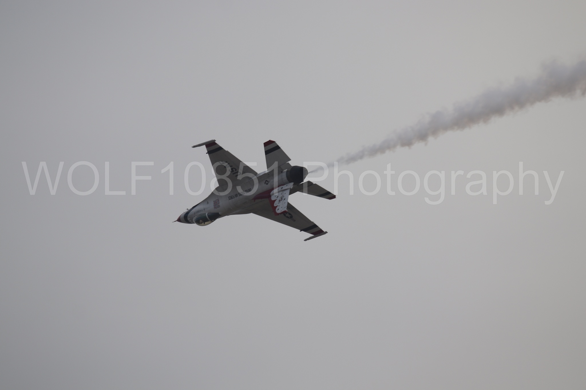 F-16 Fighting Falcon | Red White and Blue | Thunderbirds | WOLF10851 Photography