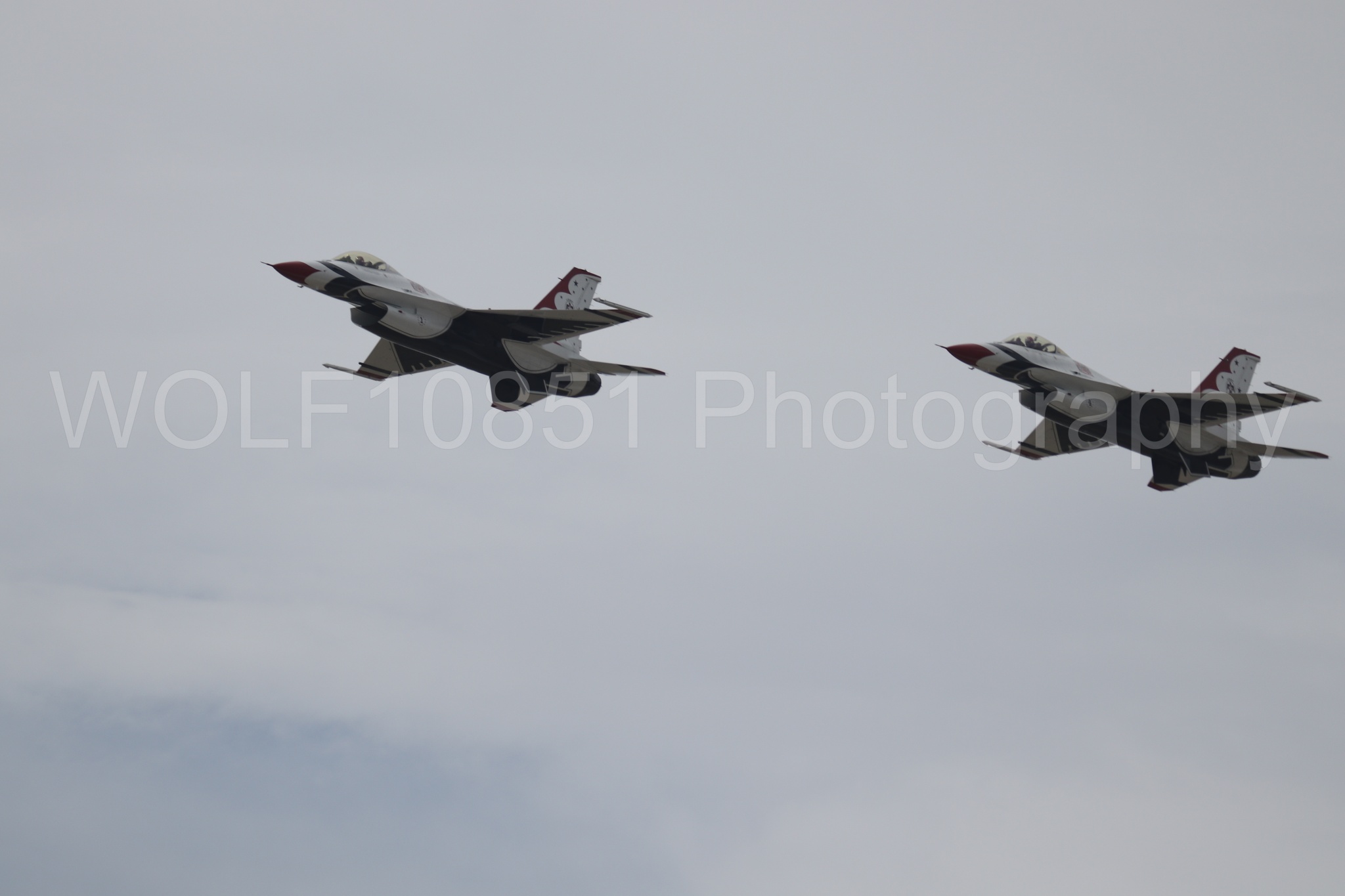 F-16 Fighting Falcon | Red White and Blue | Thunderbirds | WOLF10851 Photography