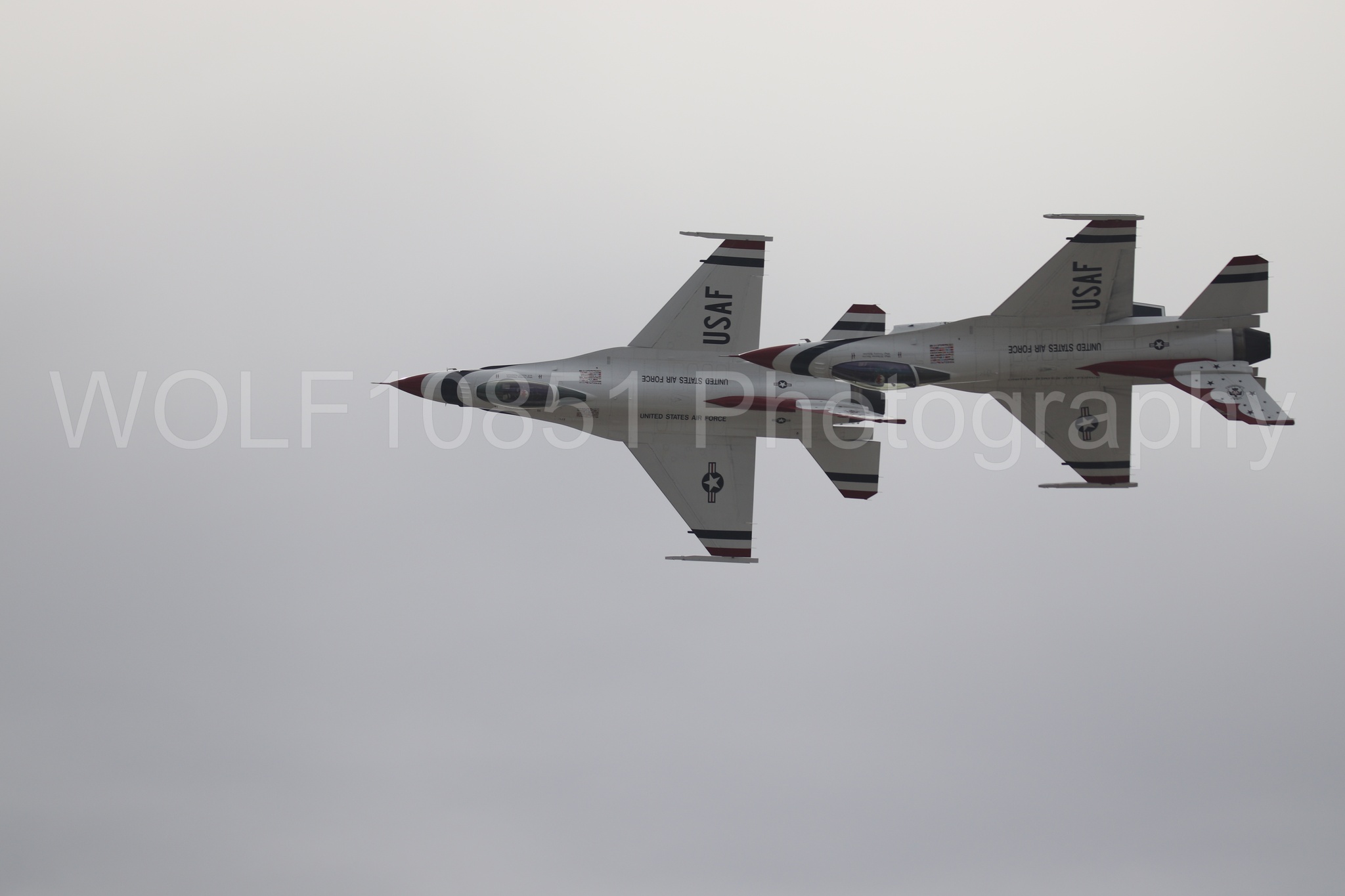 F-16 Fighting Falcon | Red White and Blue | Thunderbirds | WOLF10851 Photography