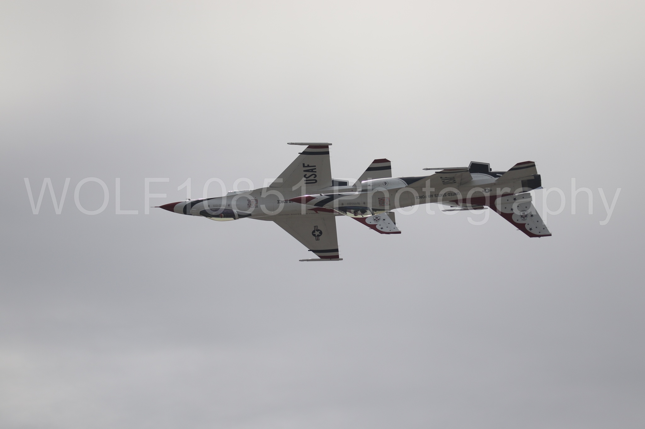 F-16 Fighting Falcon | Red White and Blue | Thunderbirds | WOLF10851 Photography