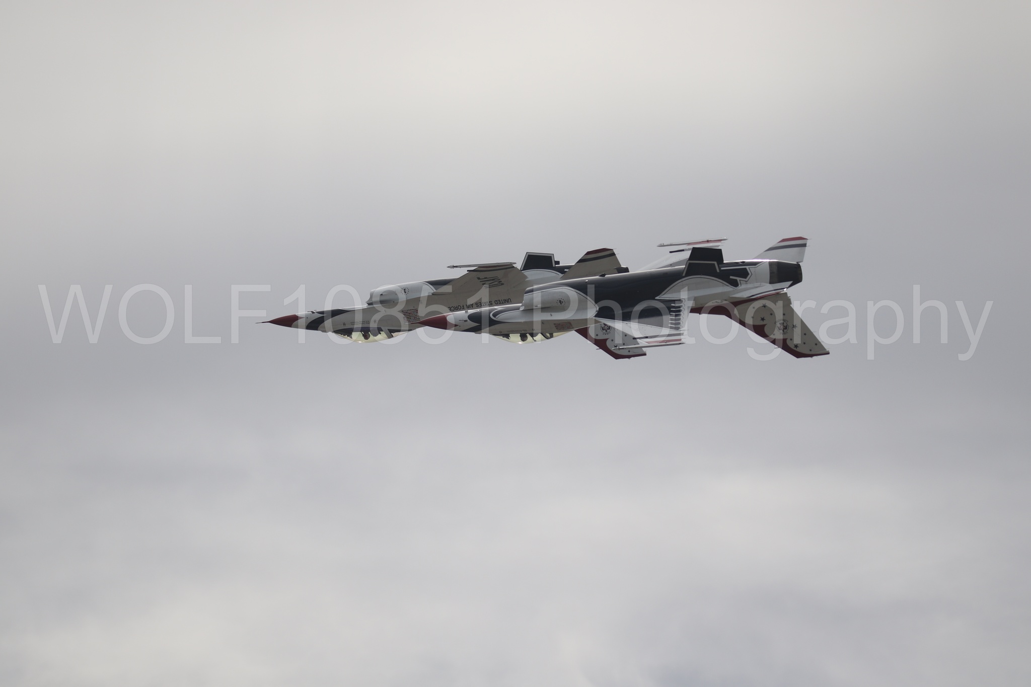 F-16 Fighting Falcon | Red White and Blue | Thunderbirds | WOLF10851 Photography