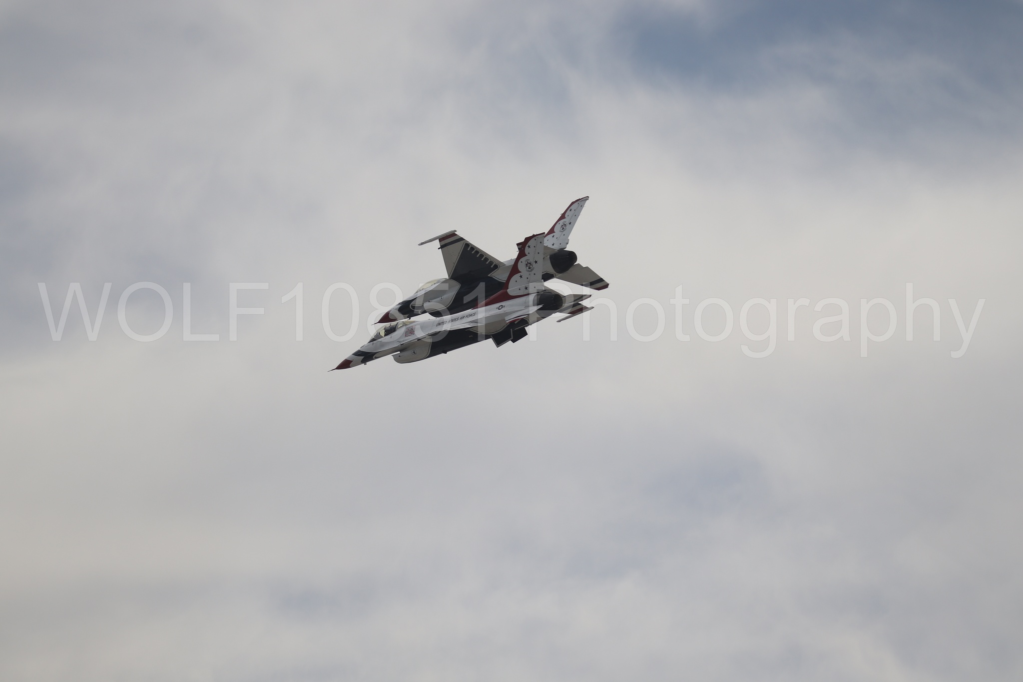 F-16 Fighting Falcon | Red White and Blue | Thunderbirds | WOLF10851 Photography