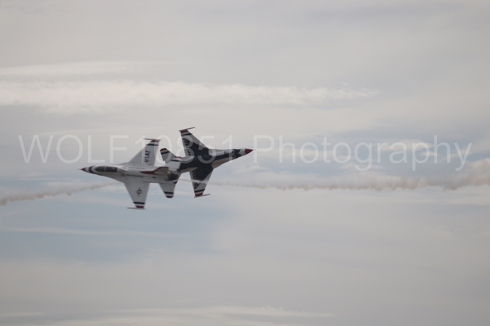 F-16 Fighting Falcon | Red White and Blue | Thunderbirds | WOLF10851 Photography