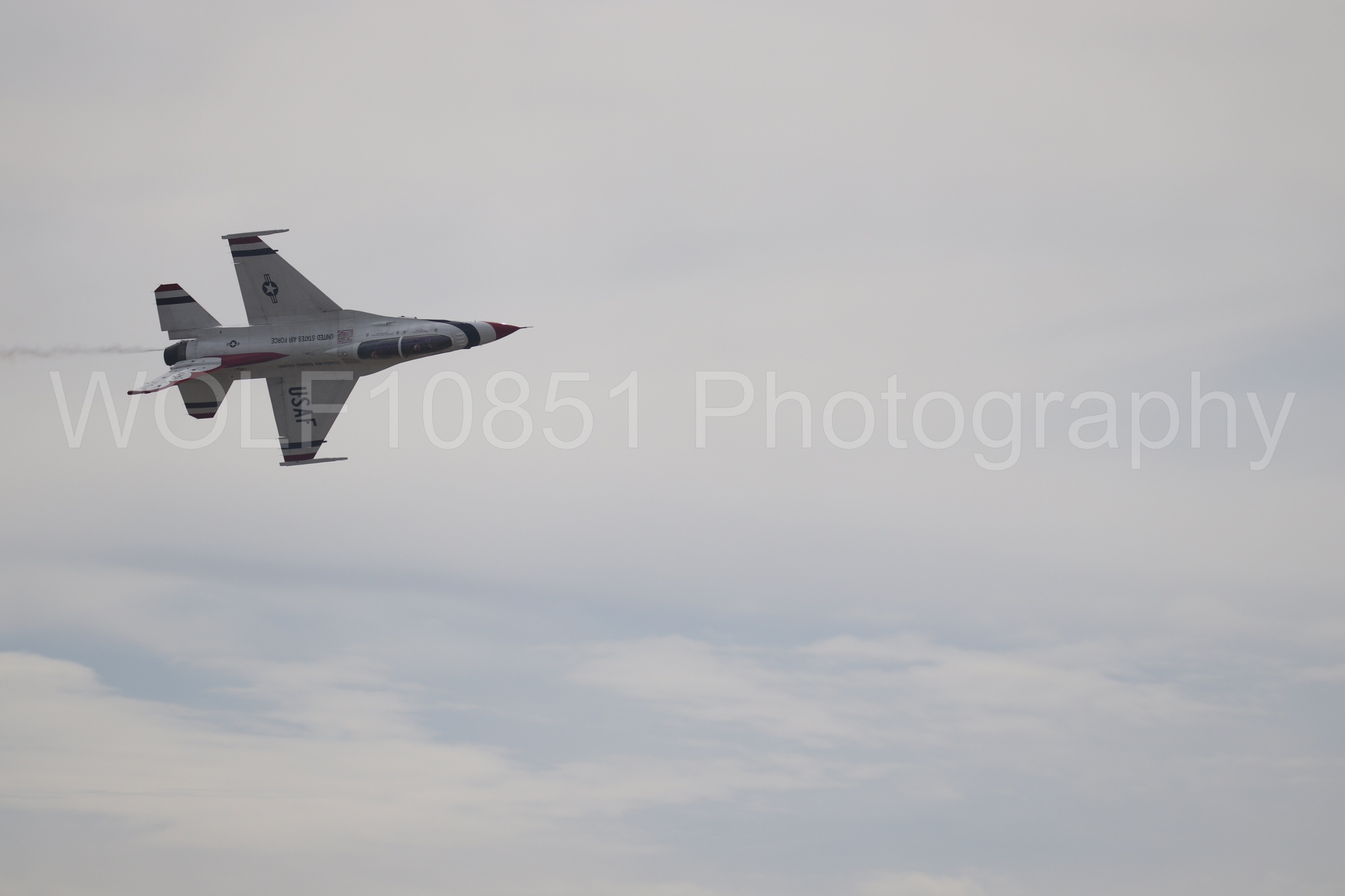 F-16 Fighting Falcon | Red White and Blue | Thunderbirds | WOLF10851 Photography