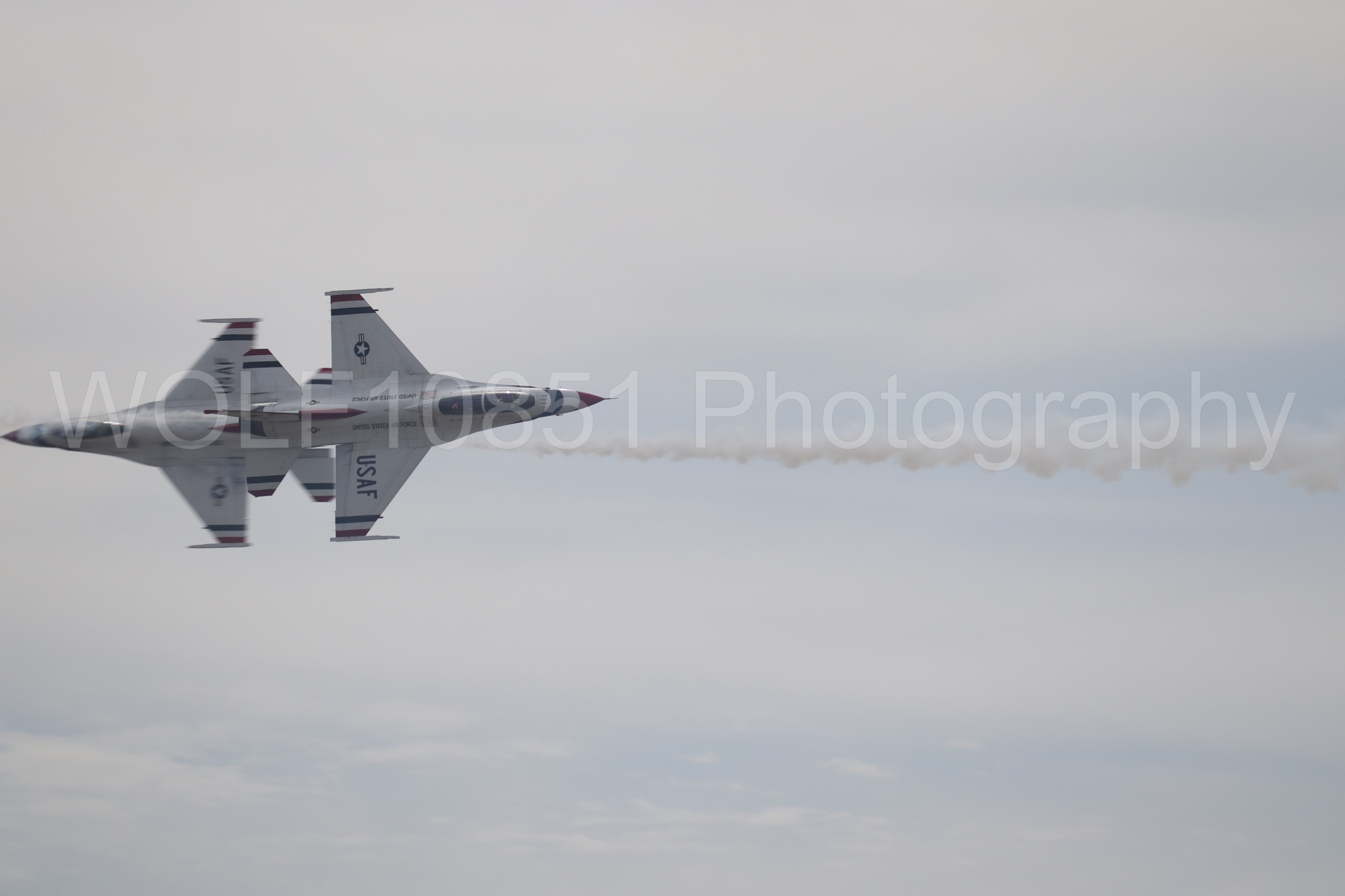 F-16 Fighting Falcon | Red White and Blue | Thunderbirds | WOLF10851 Photography