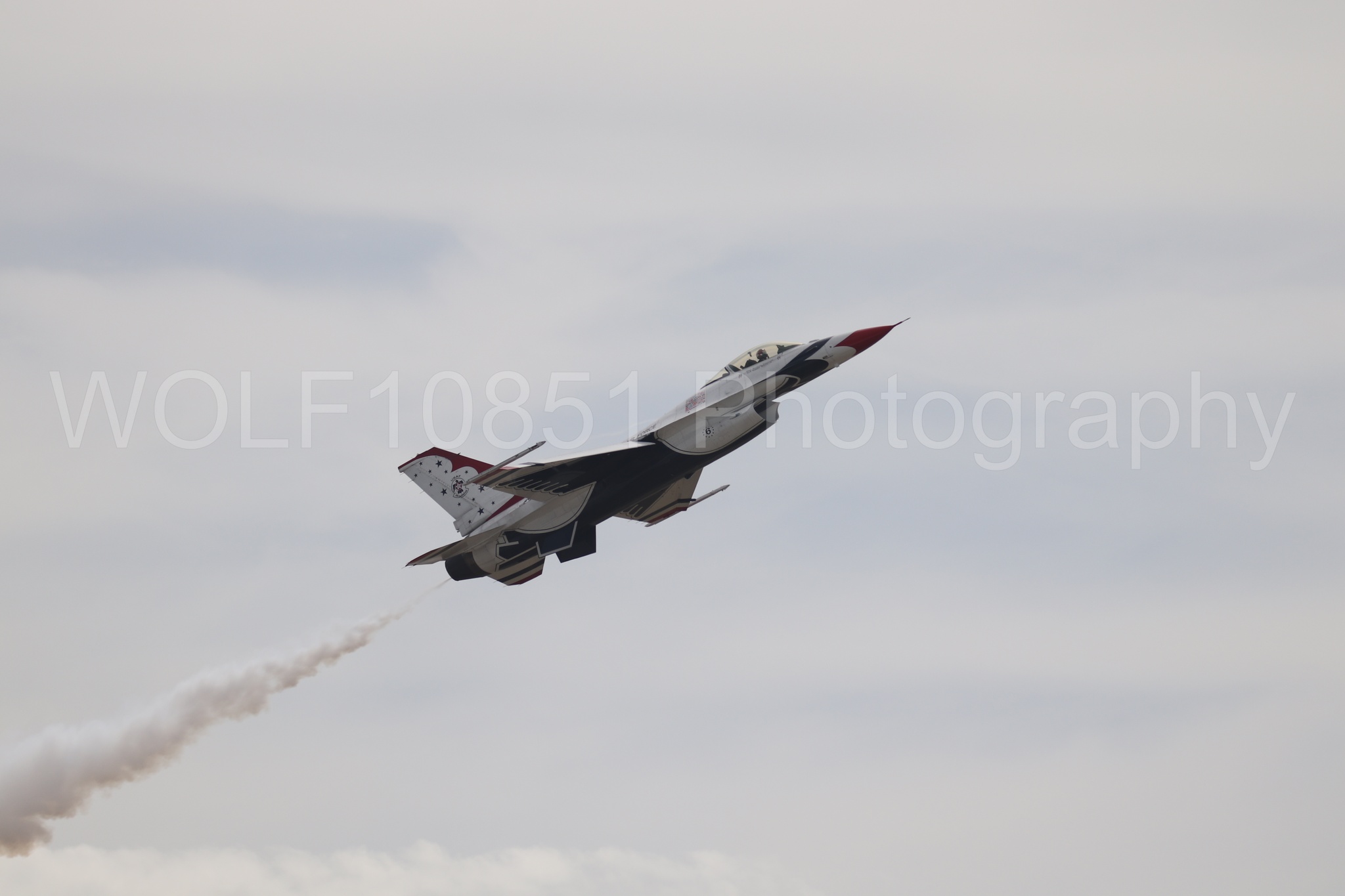 F-16 Fighting Falcon | Red White and Blue | Thunderbirds | WOLF10851 Photography