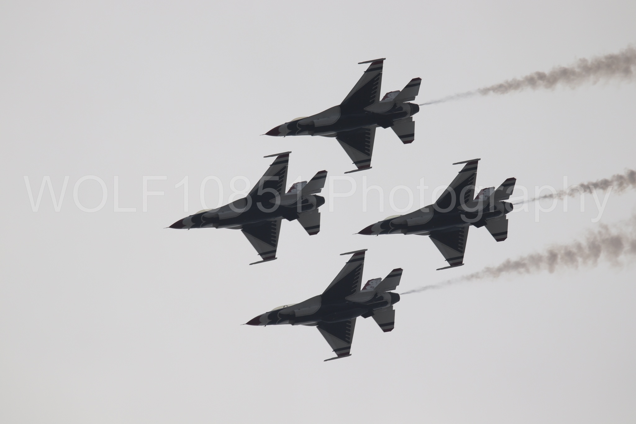 F-16 Fighting Falcon | Red White and Blue | Thunderbirds | WOLF10851 Photography