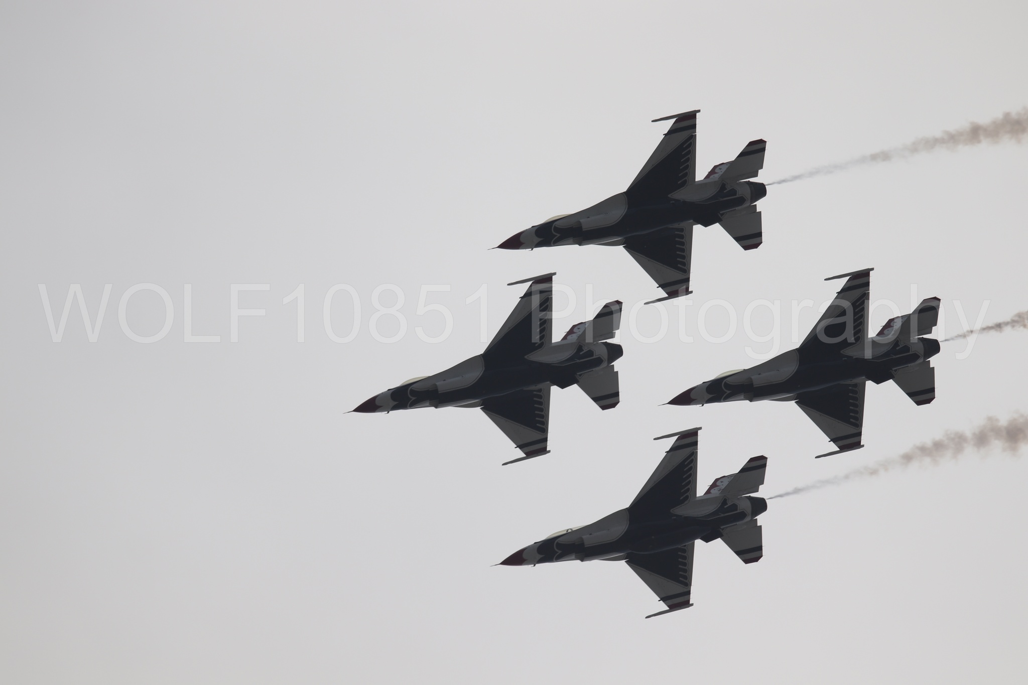F-16 Fighting Falcon | Red White and Blue | Thunderbirds | WOLF10851 Photography