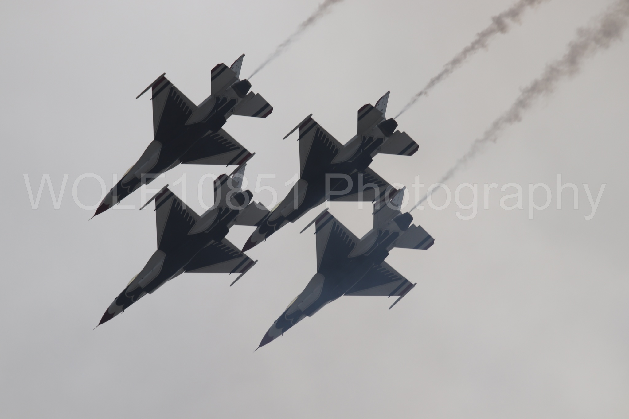 F-16 Fighting Falcon | Red White and Blue | Thunderbirds | WOLF10851 Photography